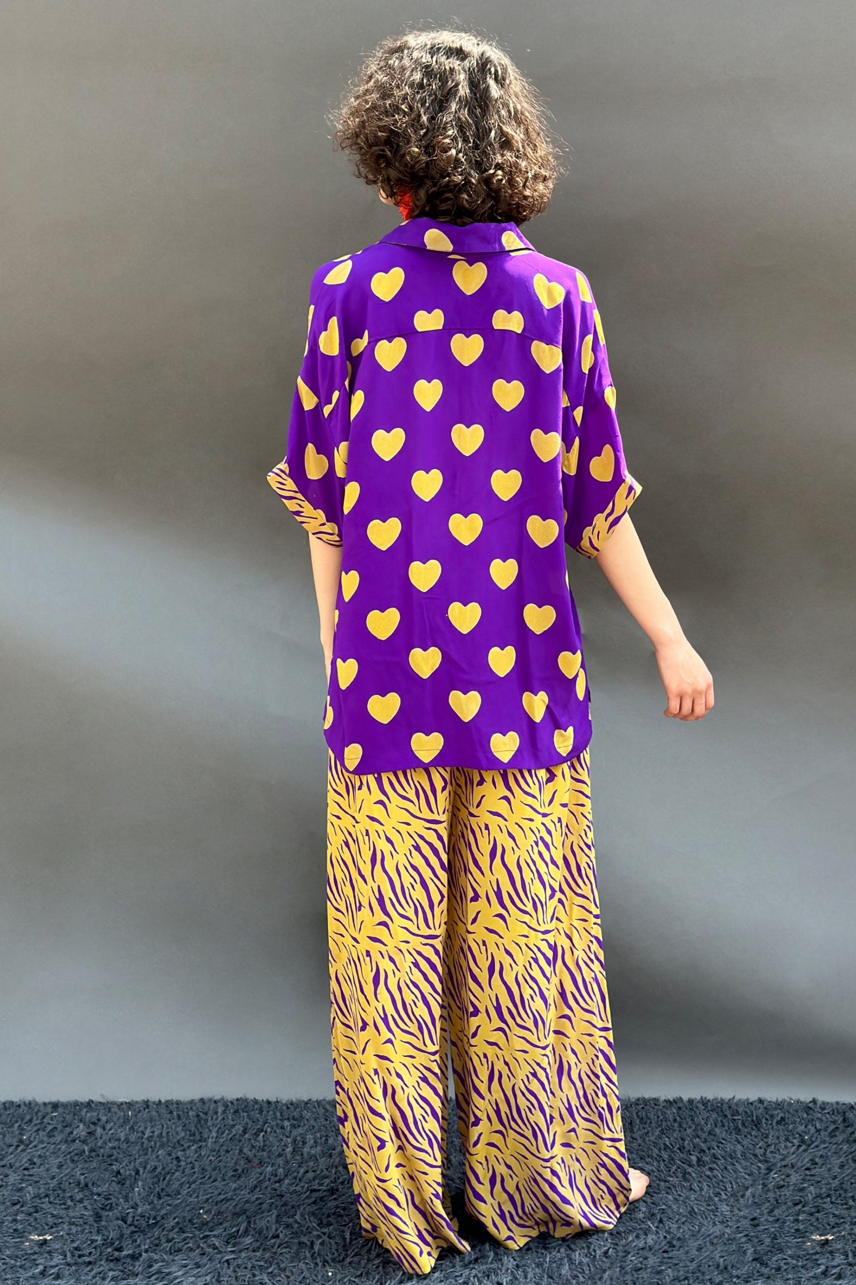 Hearts Printed Shirt