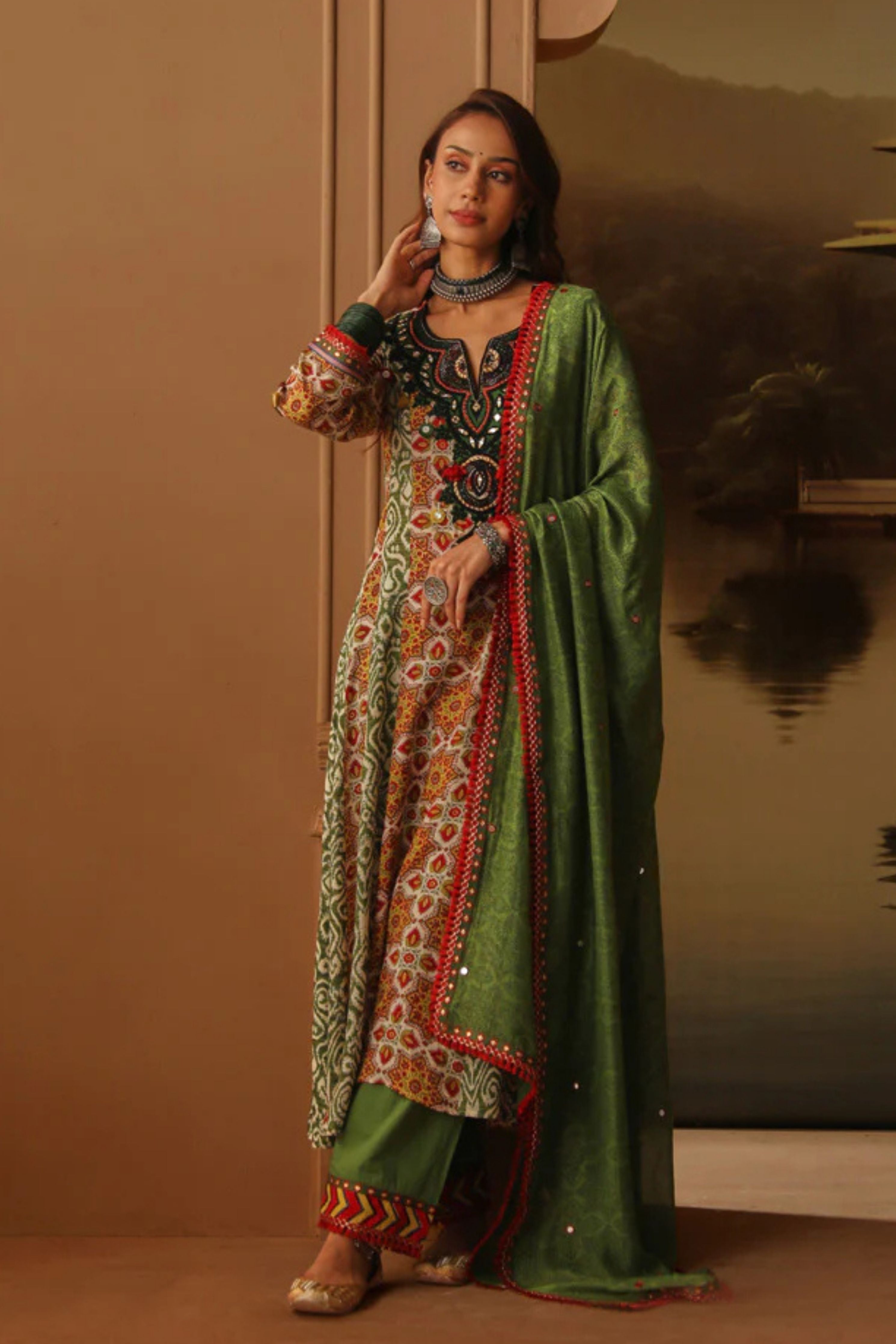 Heena Kalidaar Kurta Set