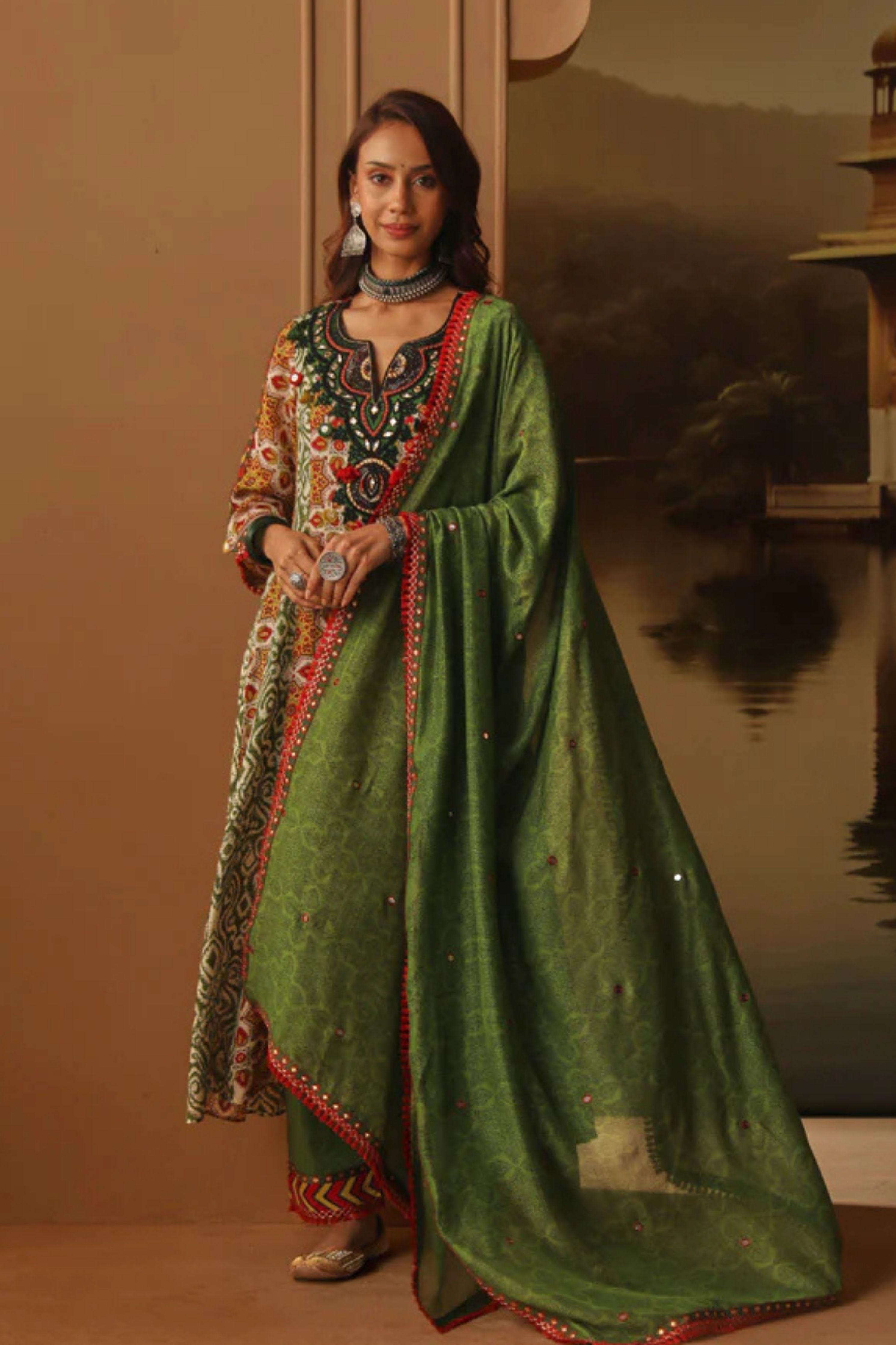 Heena Kalidaar Kurta Set