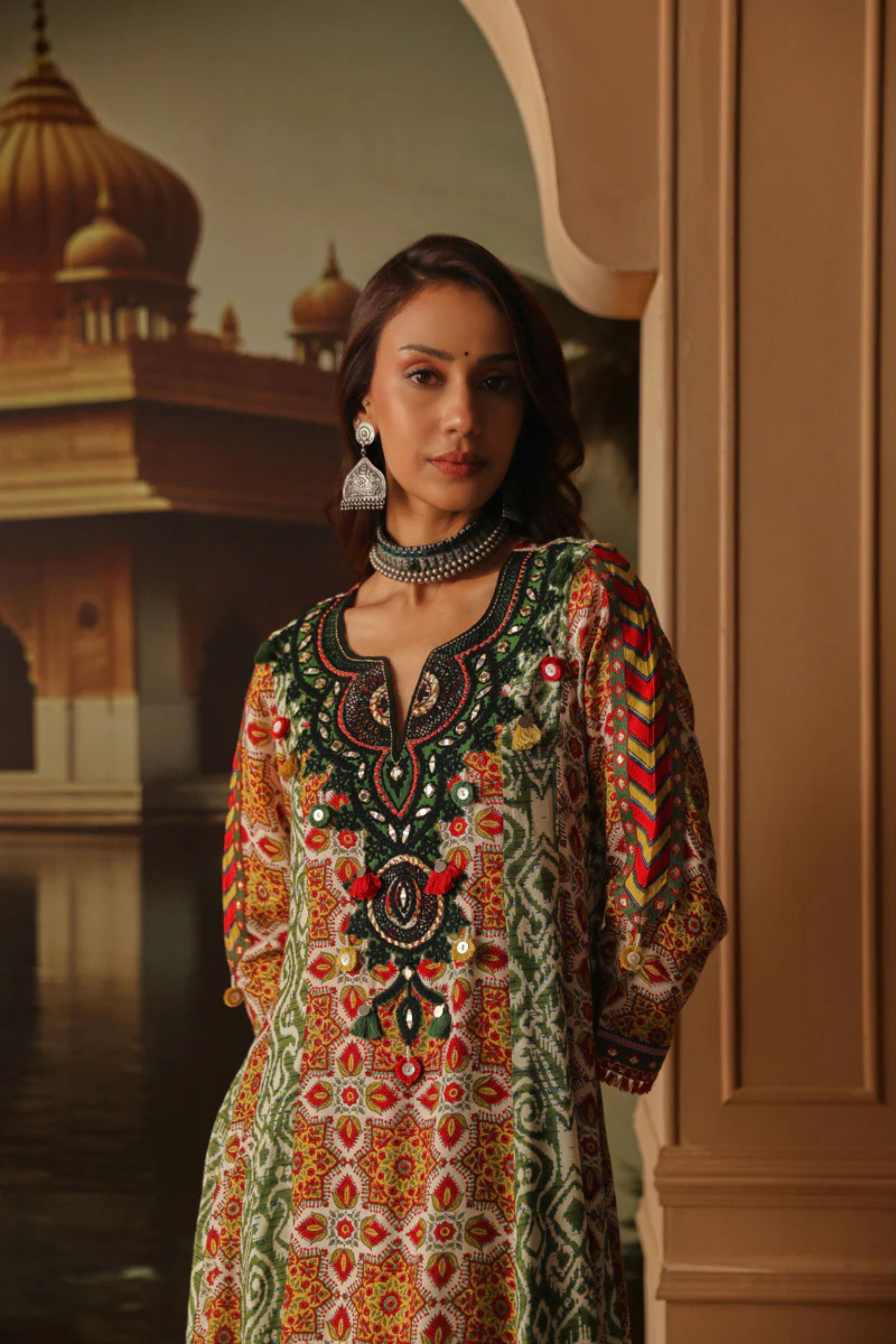 Heena Kalidaar Kurta Set