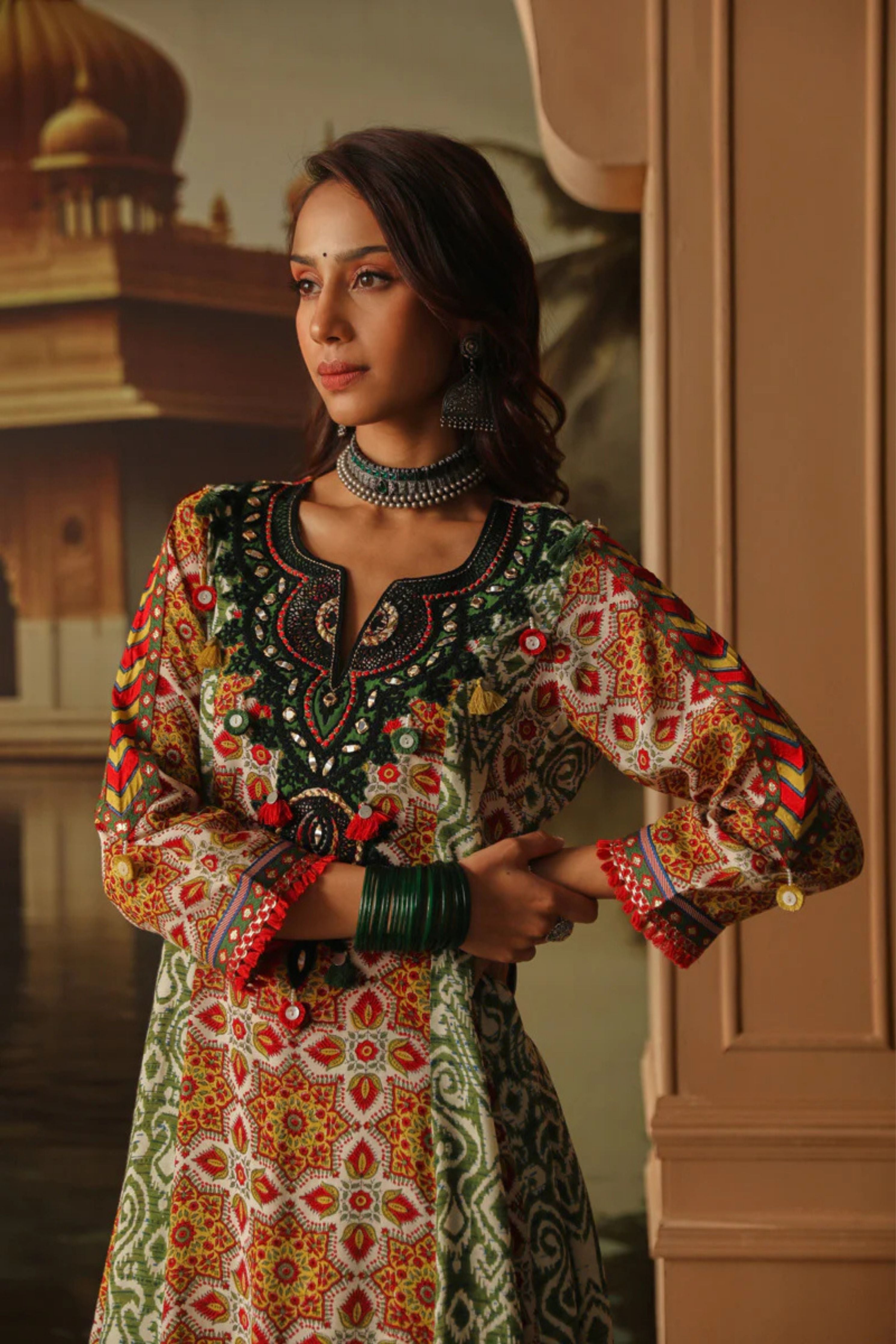 Heena Kalidaar Kurta Set