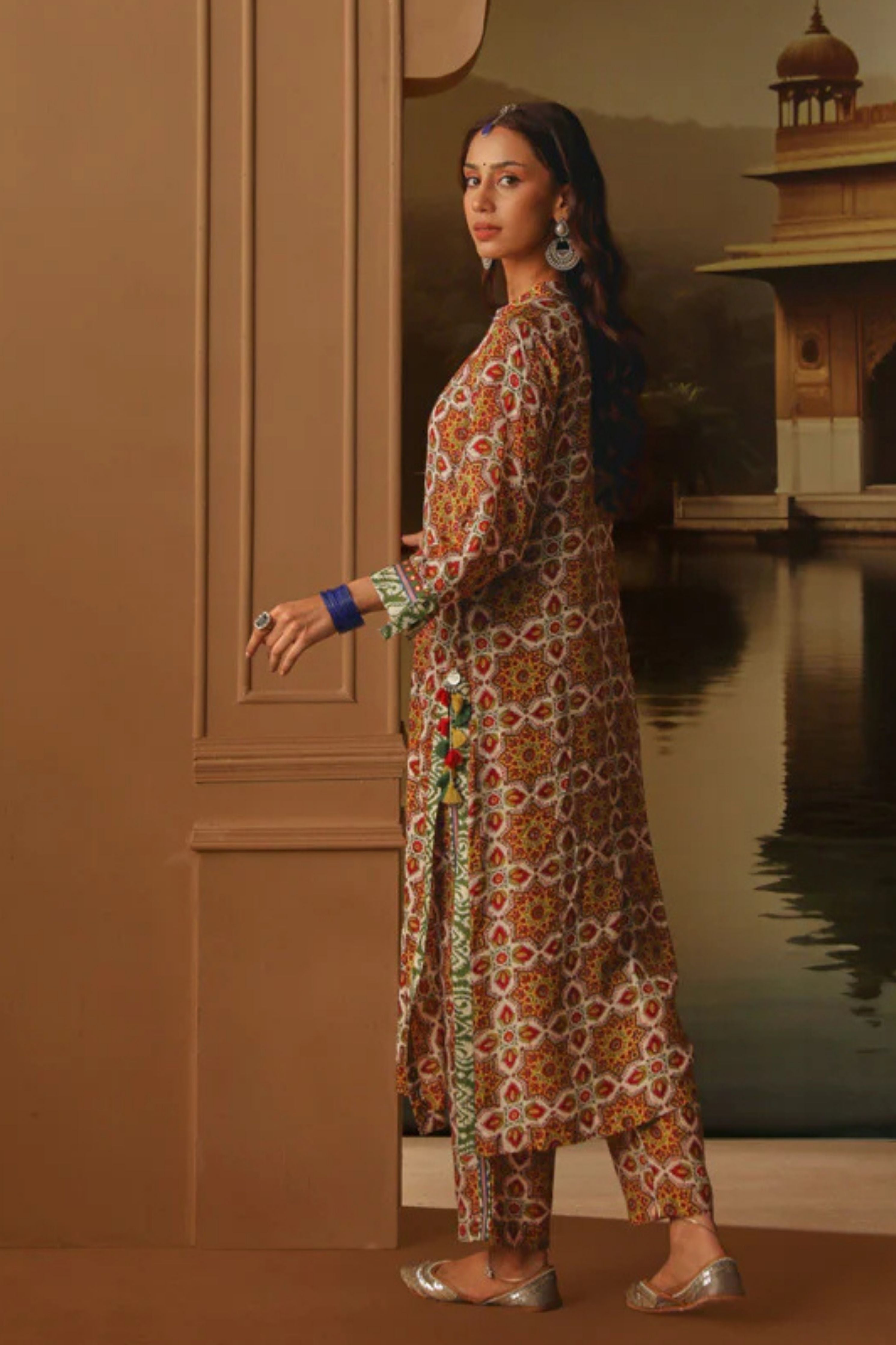 Heena Straight Long Kurta With Pant And Dupatta