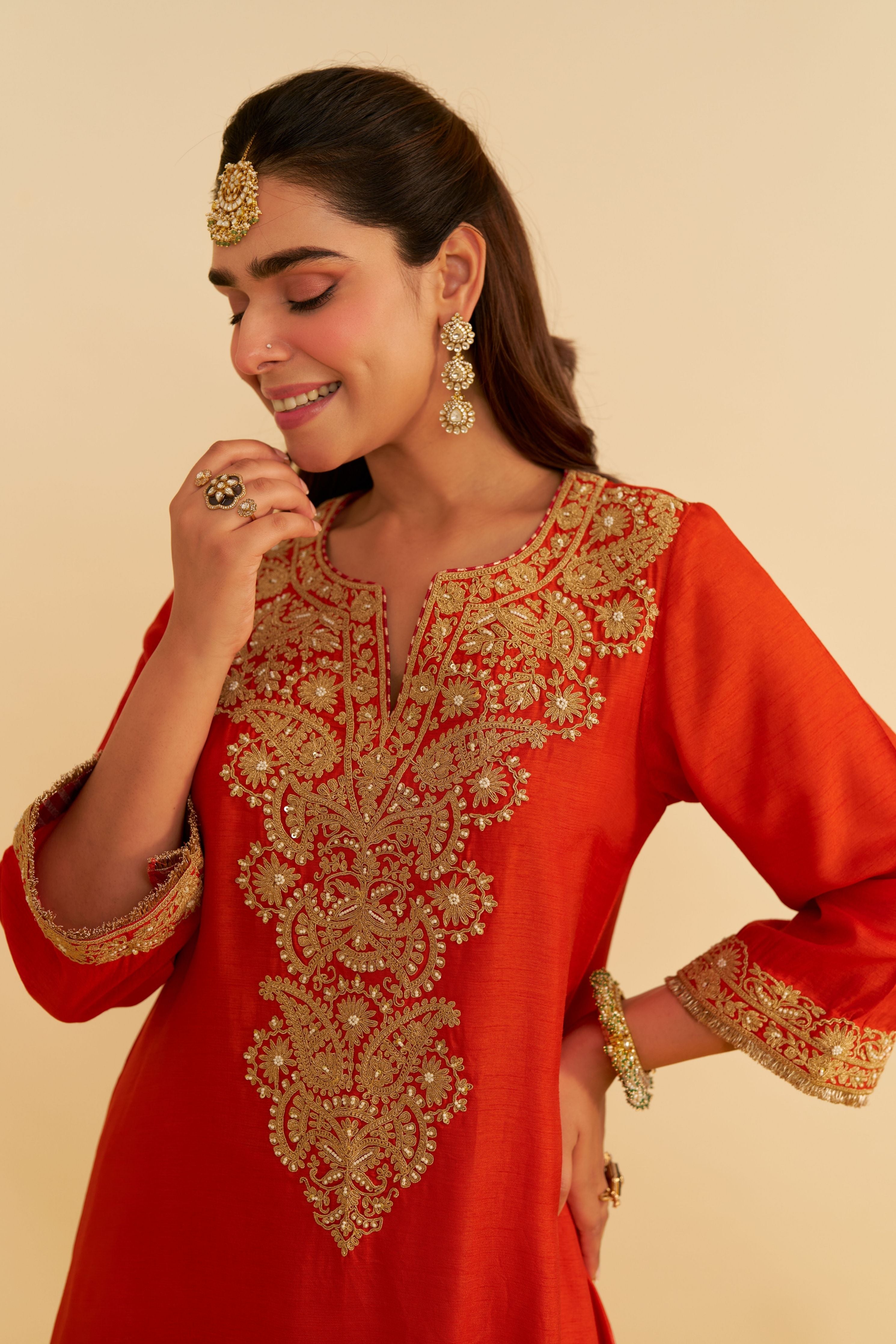 Hiba Long Kaftan With Salwar
