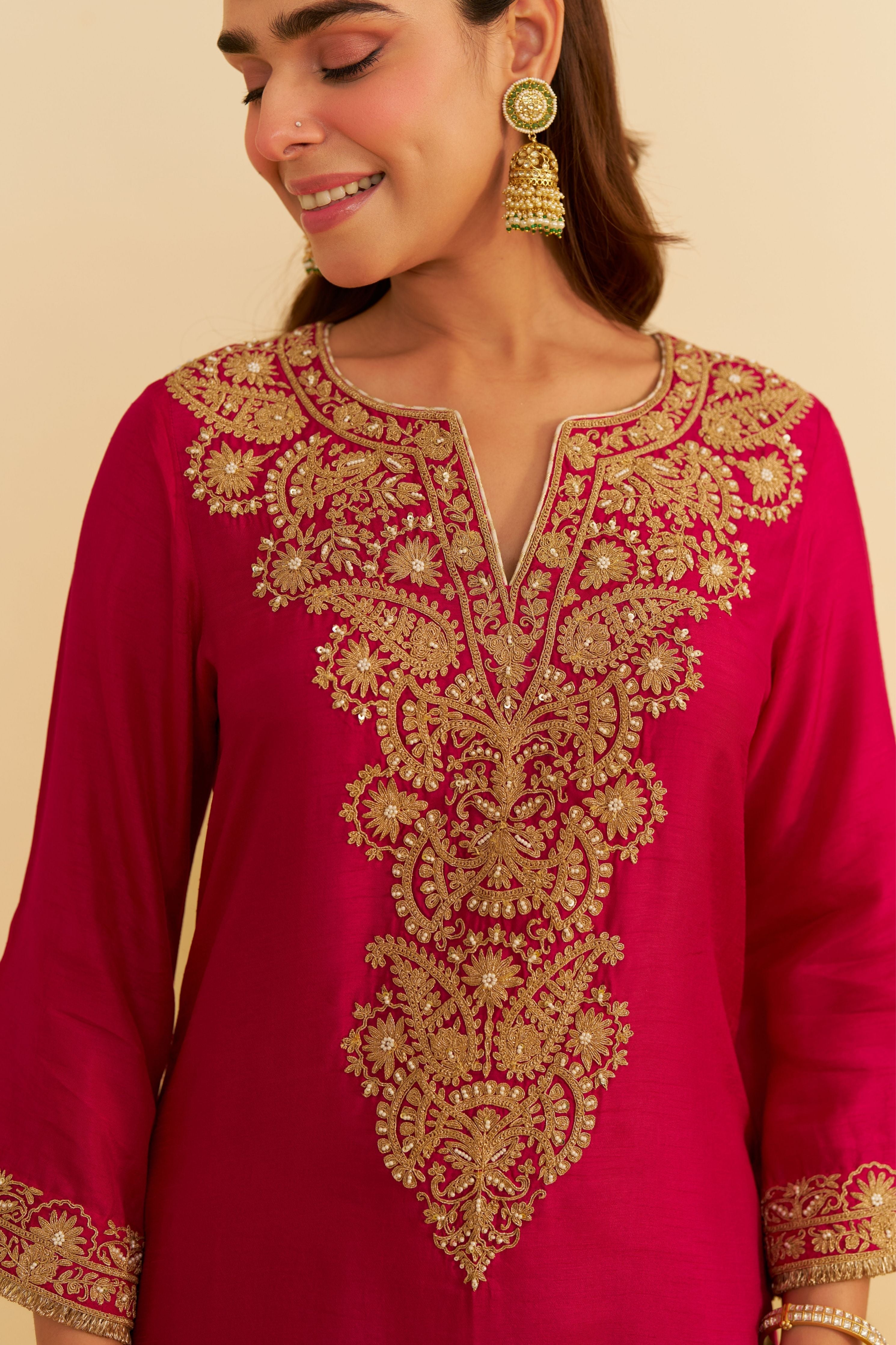 Hiba Long Kaftan With Salwar