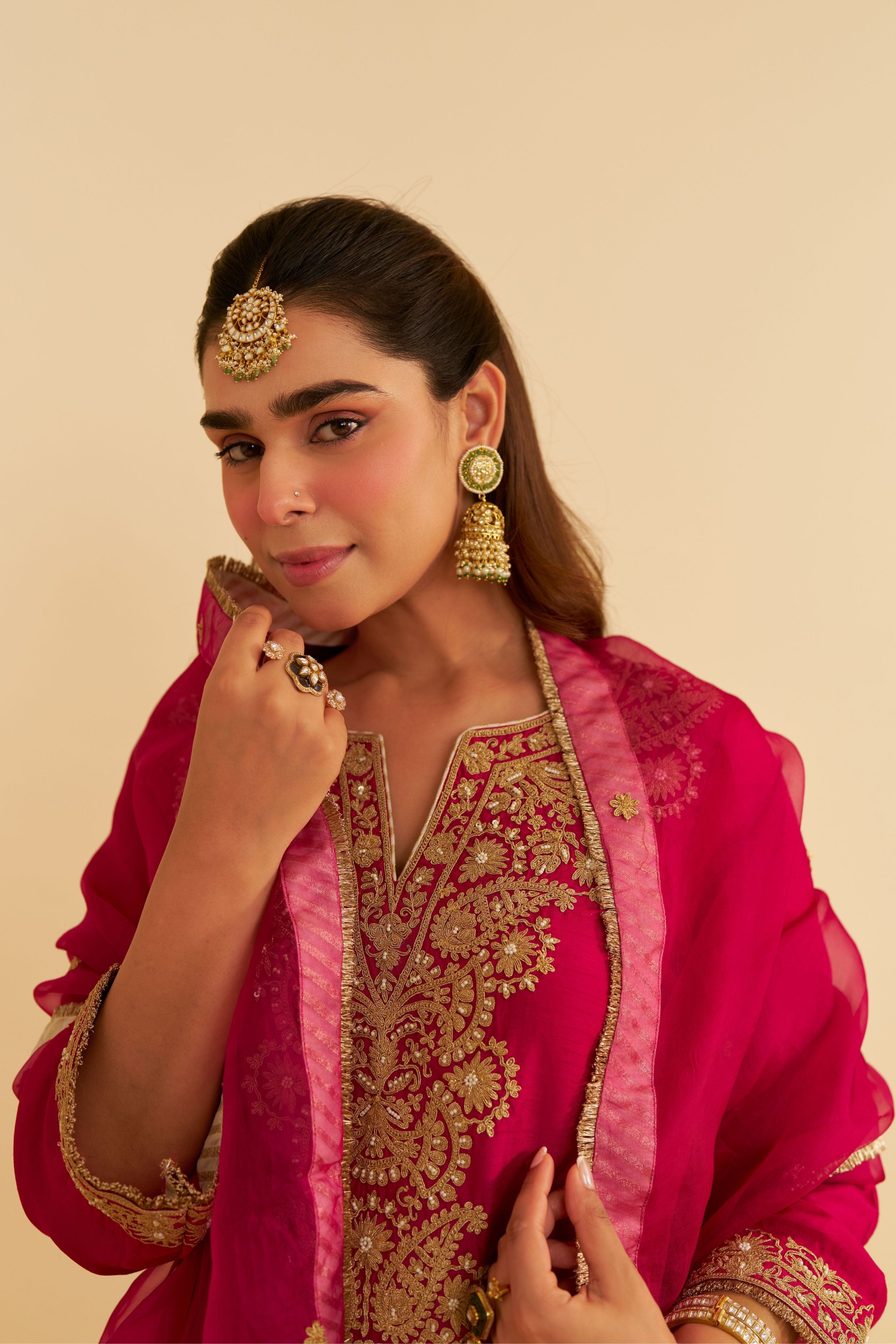 Hiba Long Kaftan With Salwar