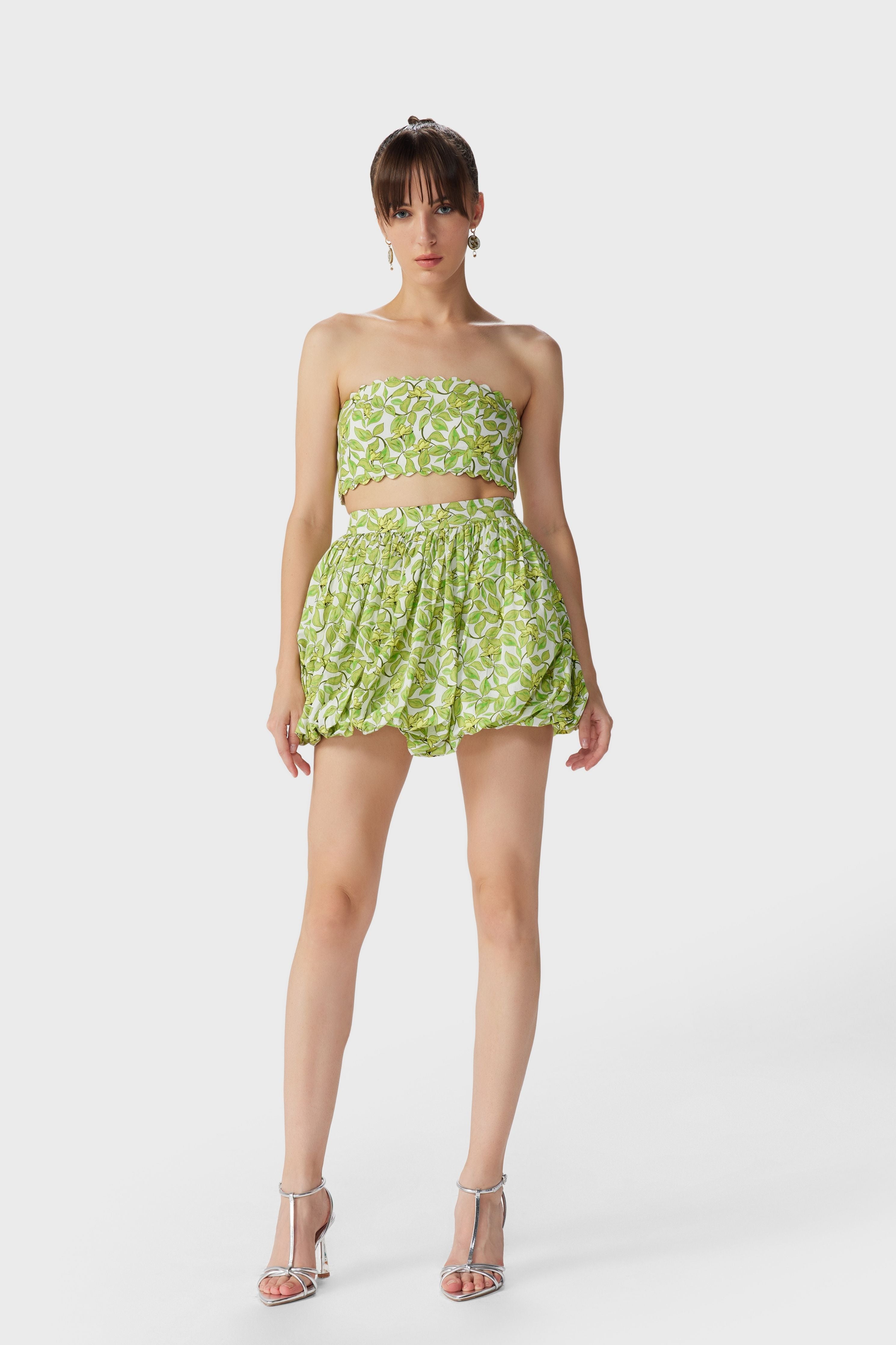 Greer Balloon Mini Skirt