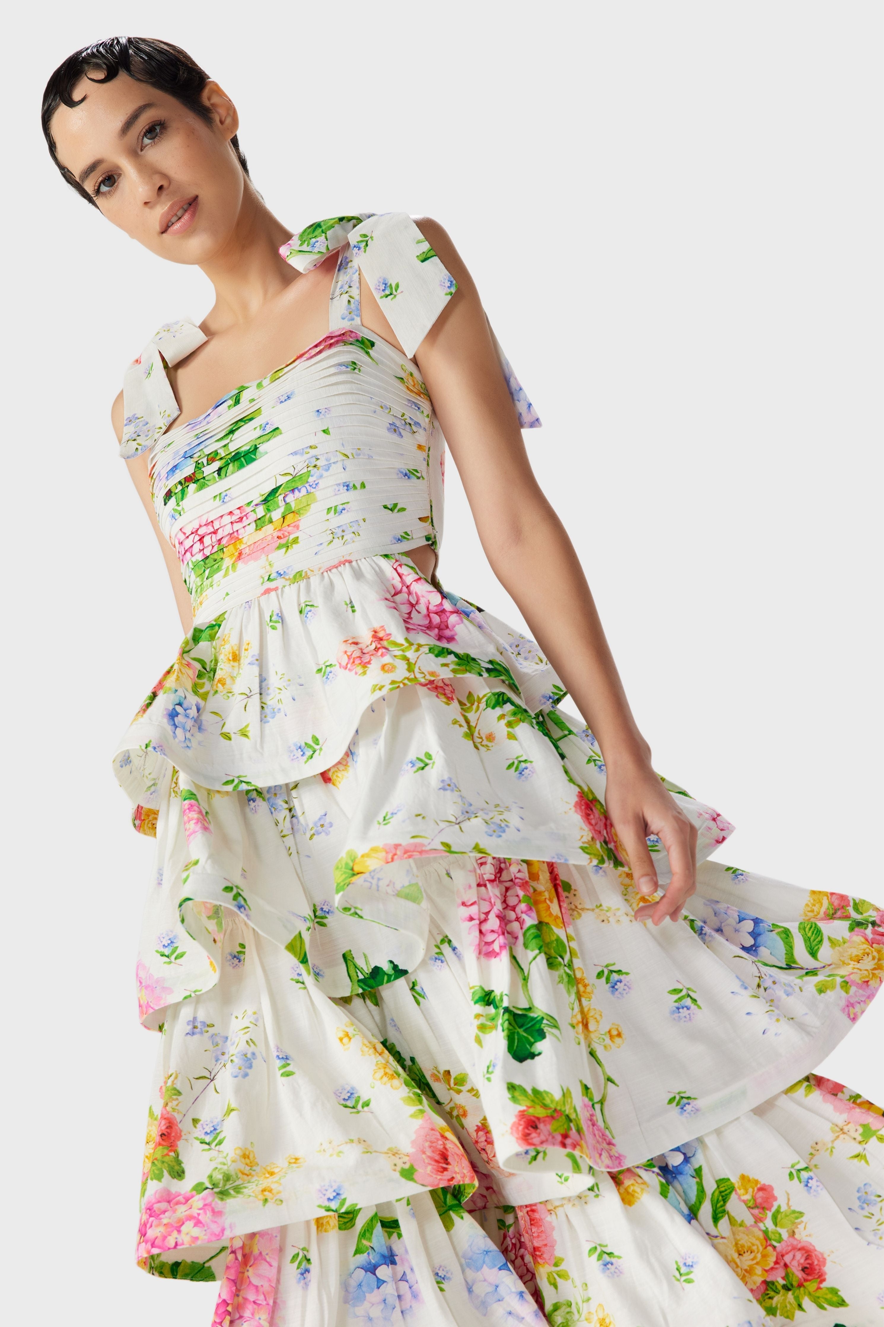 Gala Strappy Midi Dress