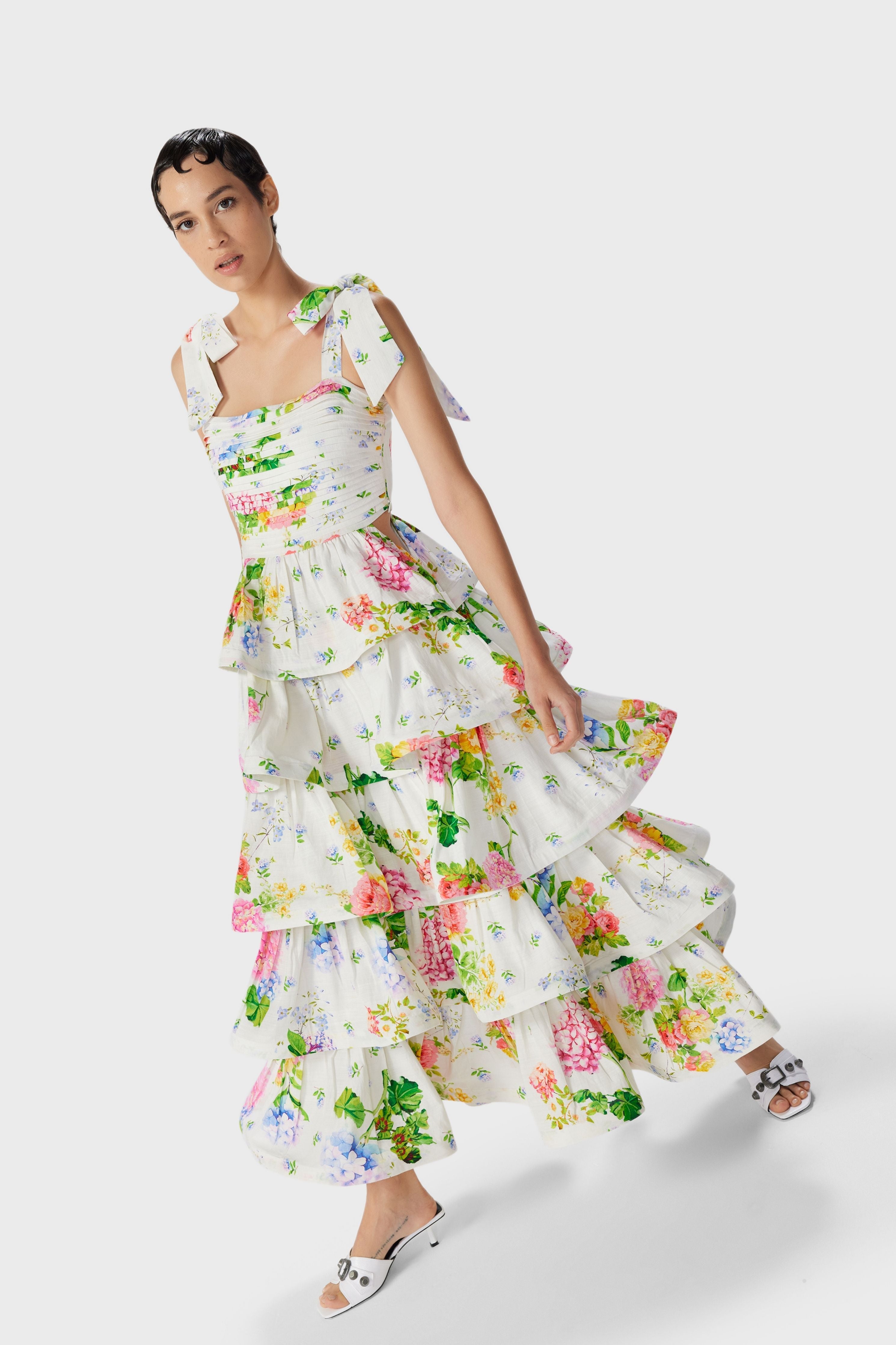 Gala Strappy Midi Dress