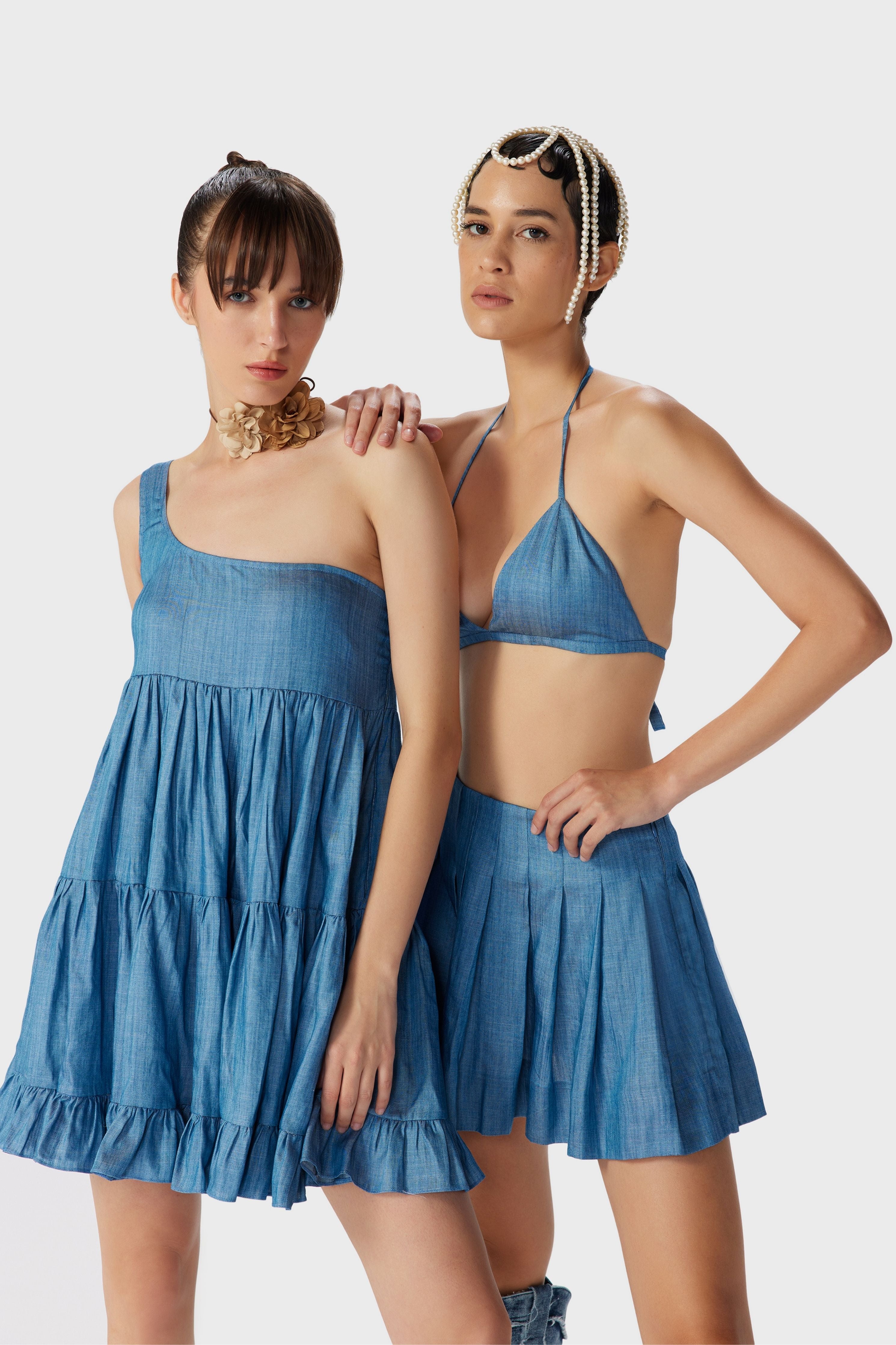 Rory One Shoulder Short Dress