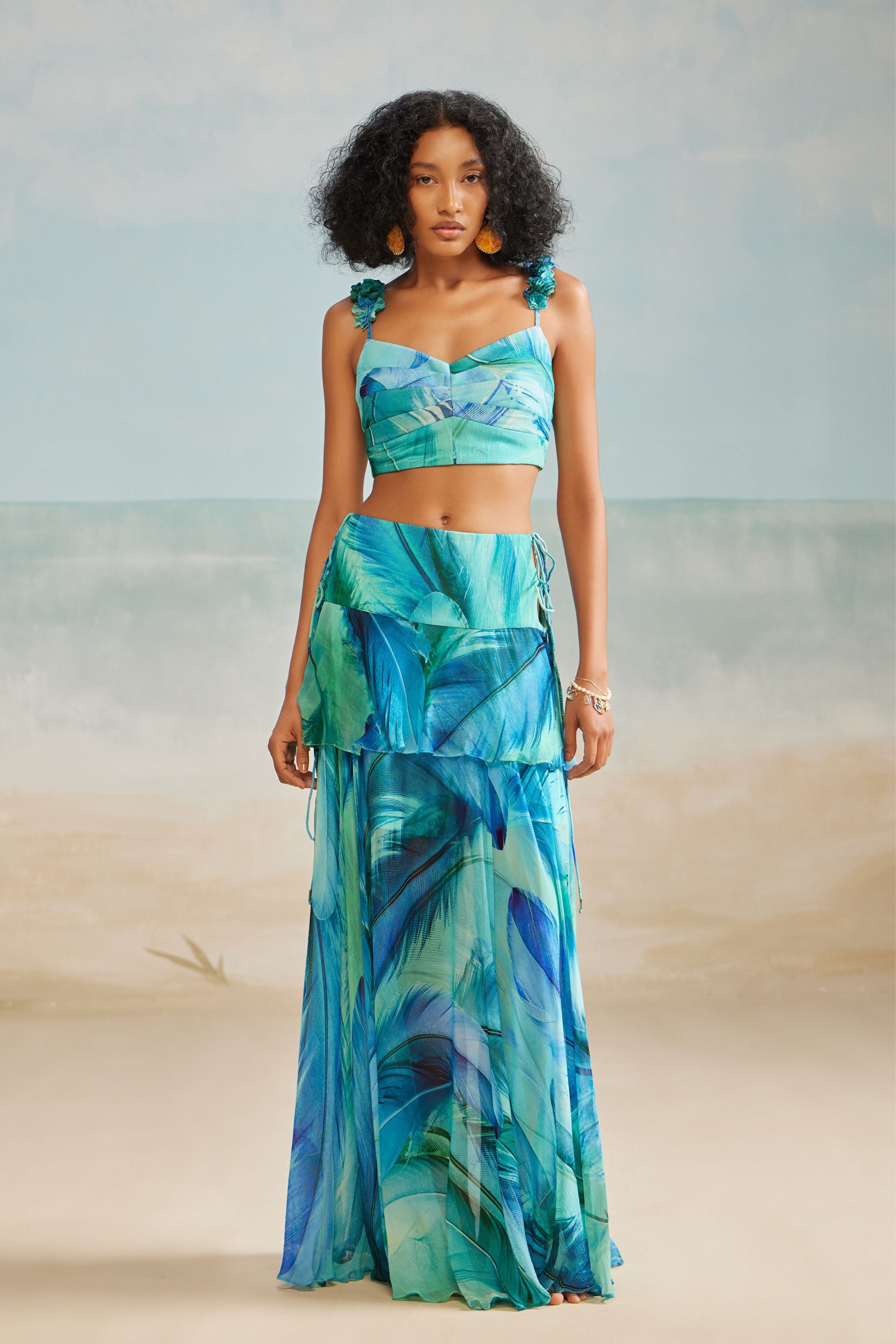 Darla Feather Skirt
