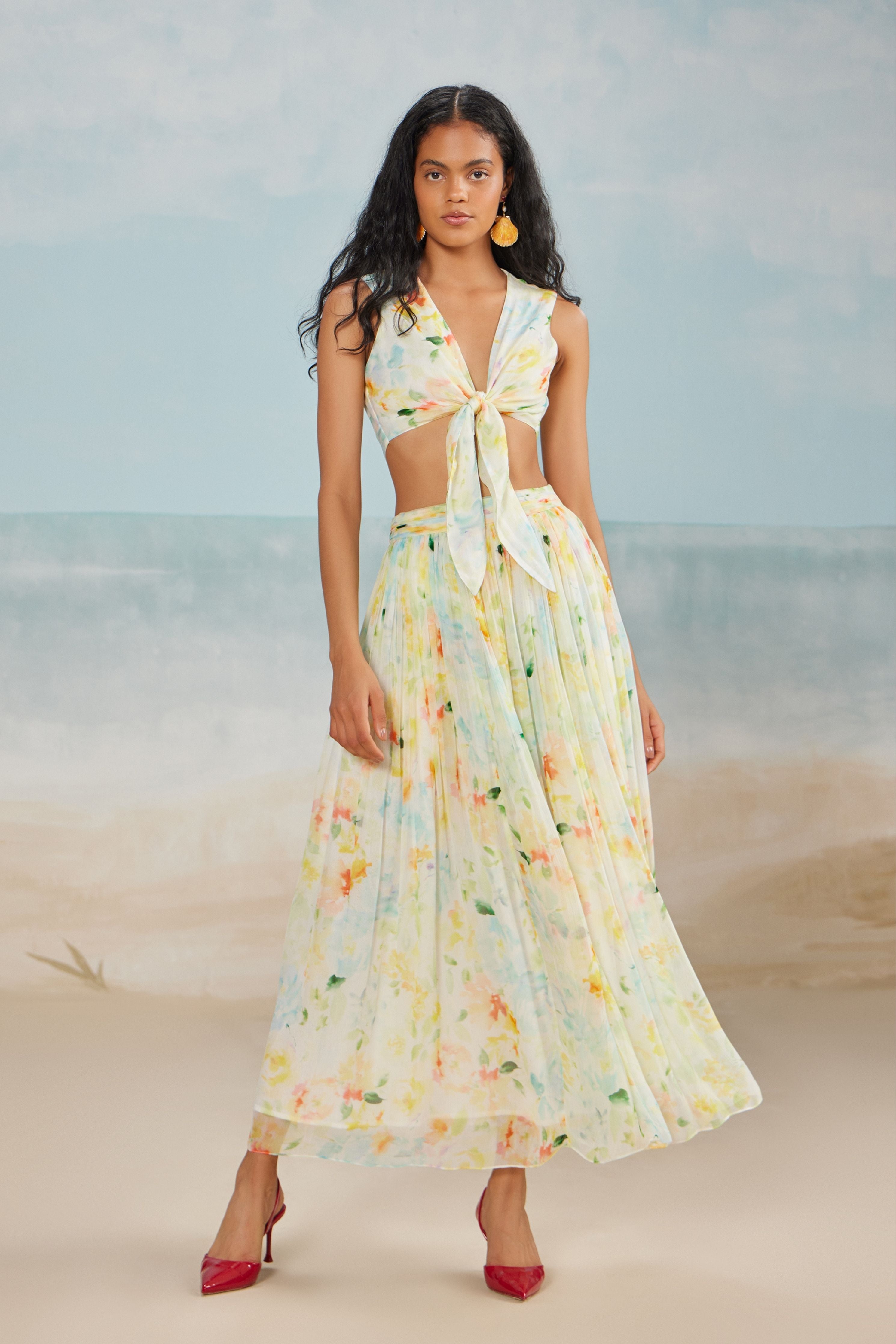Drew Midi Skirt