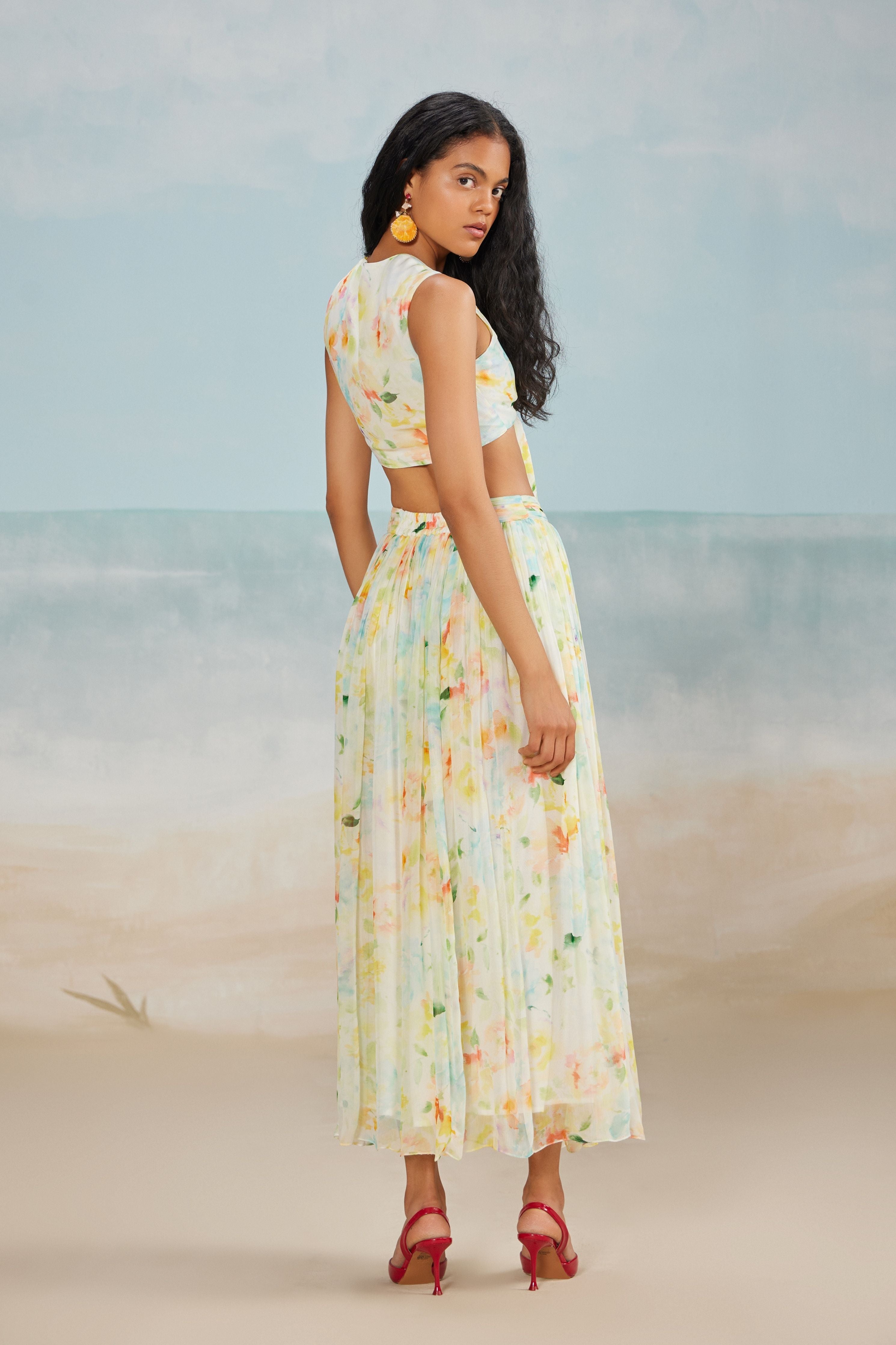 Drew Midi Skirt