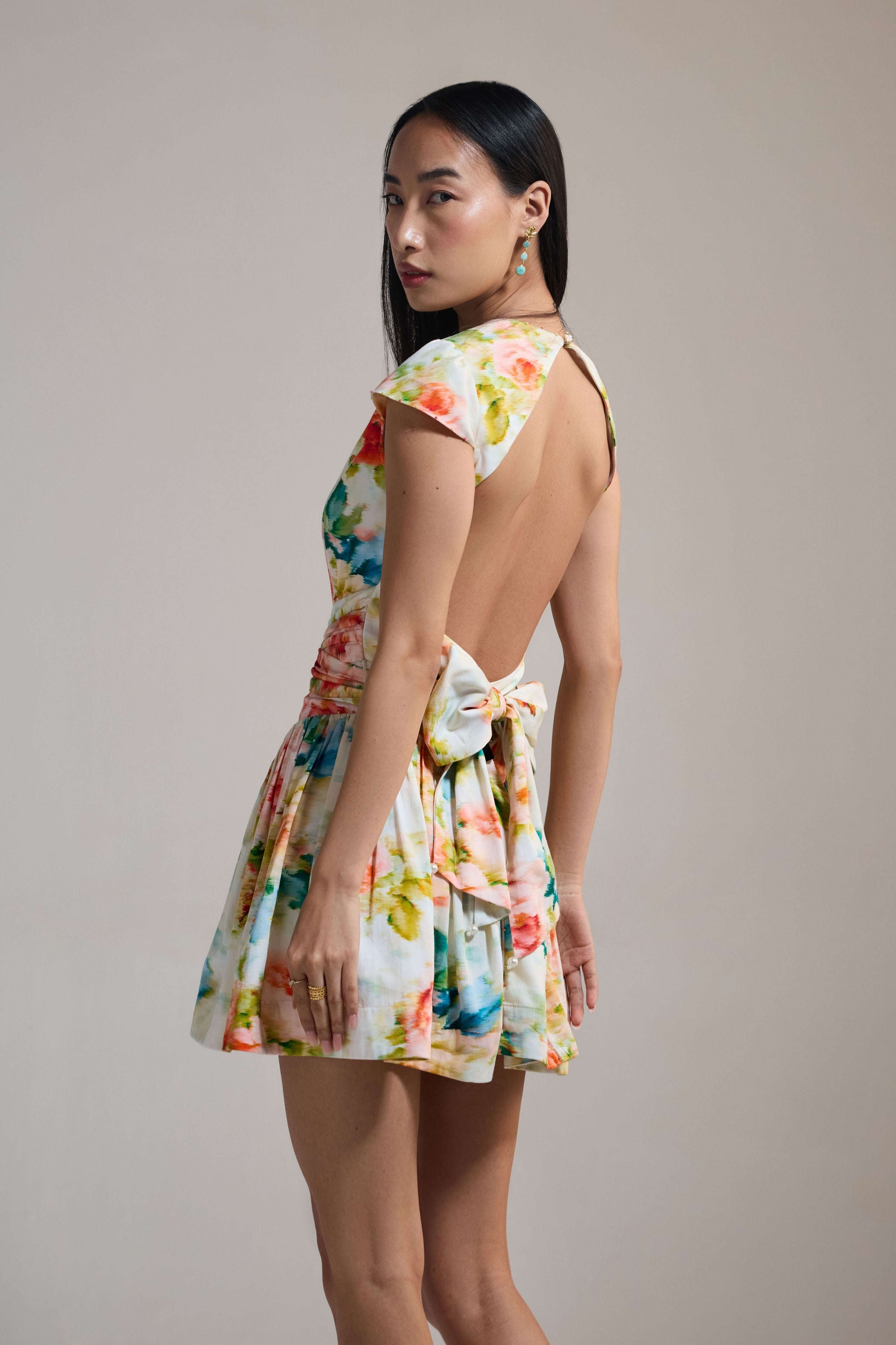 Petal Rush Mini Dress