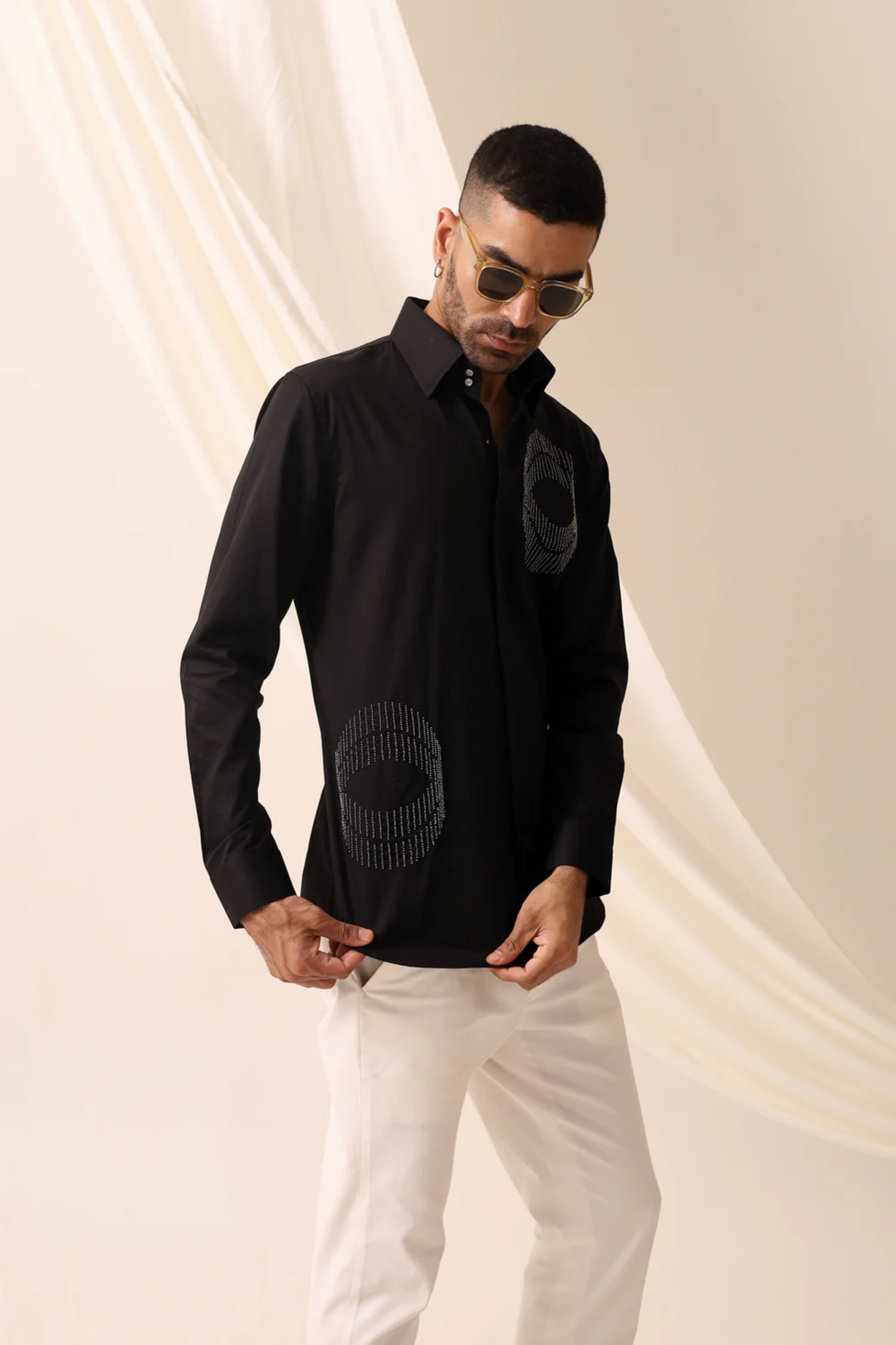 Diffused Black Shirt