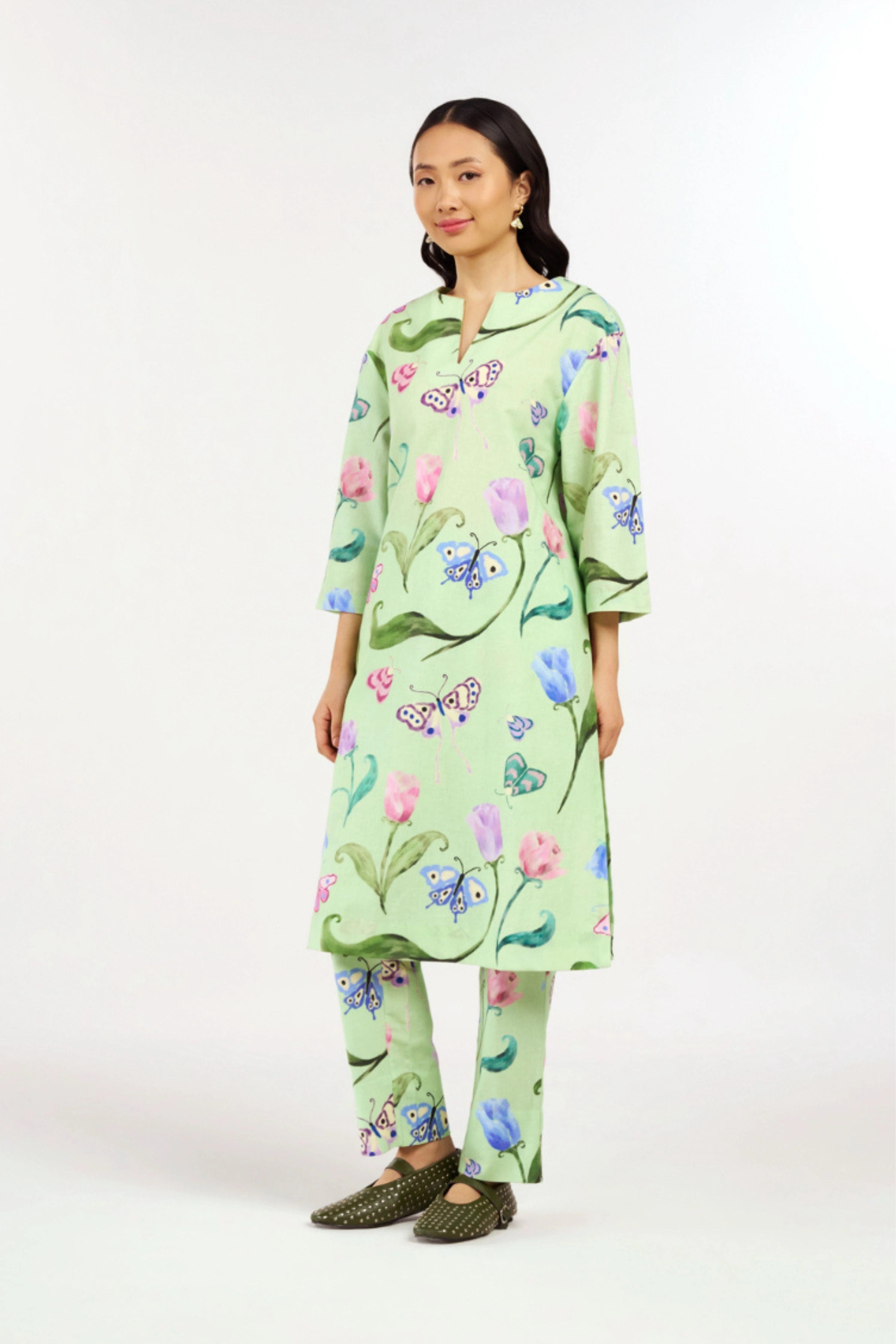 Gardenia Kurta - Pants SET