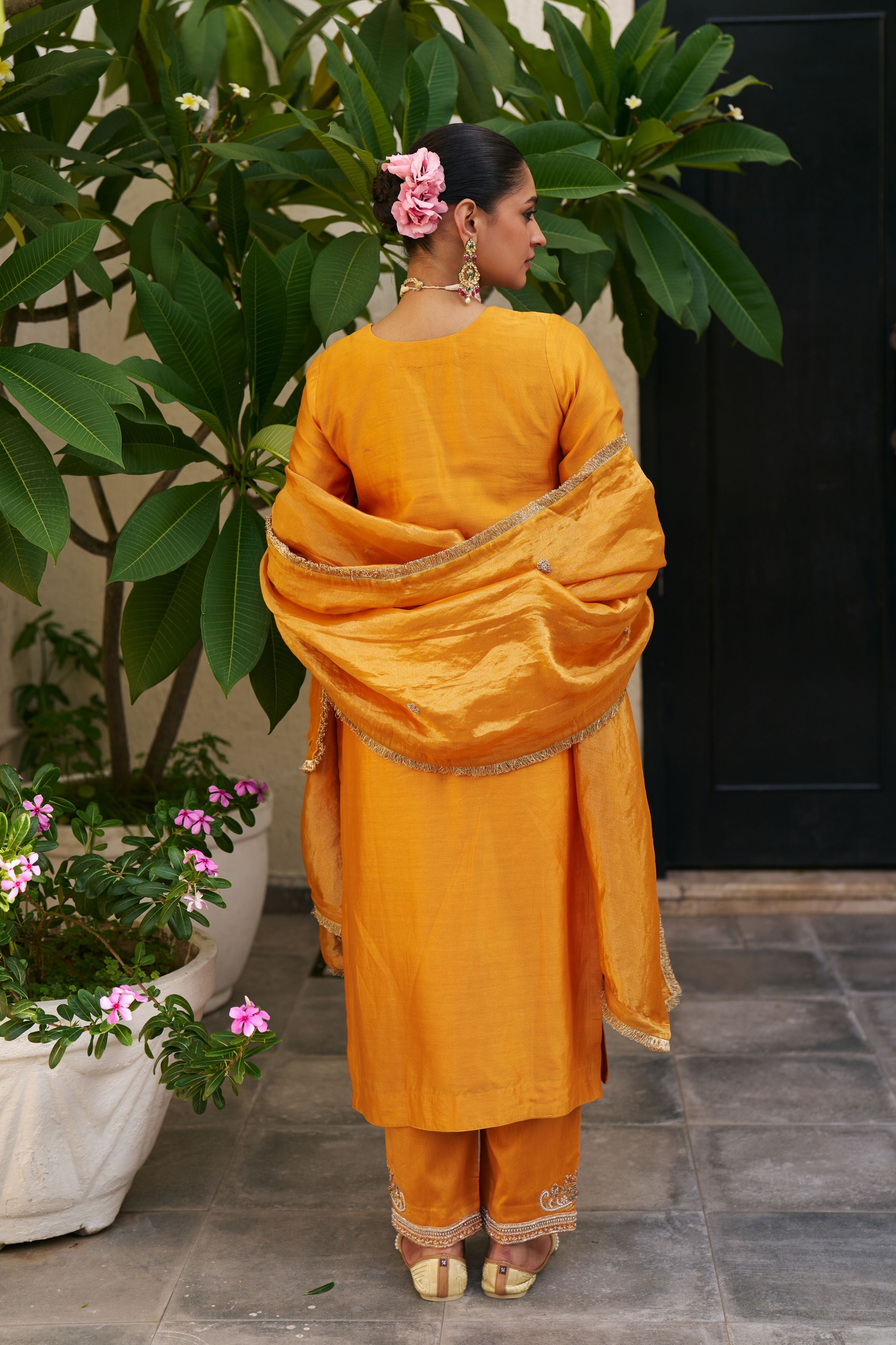 Inayat Mustard Kurta Set