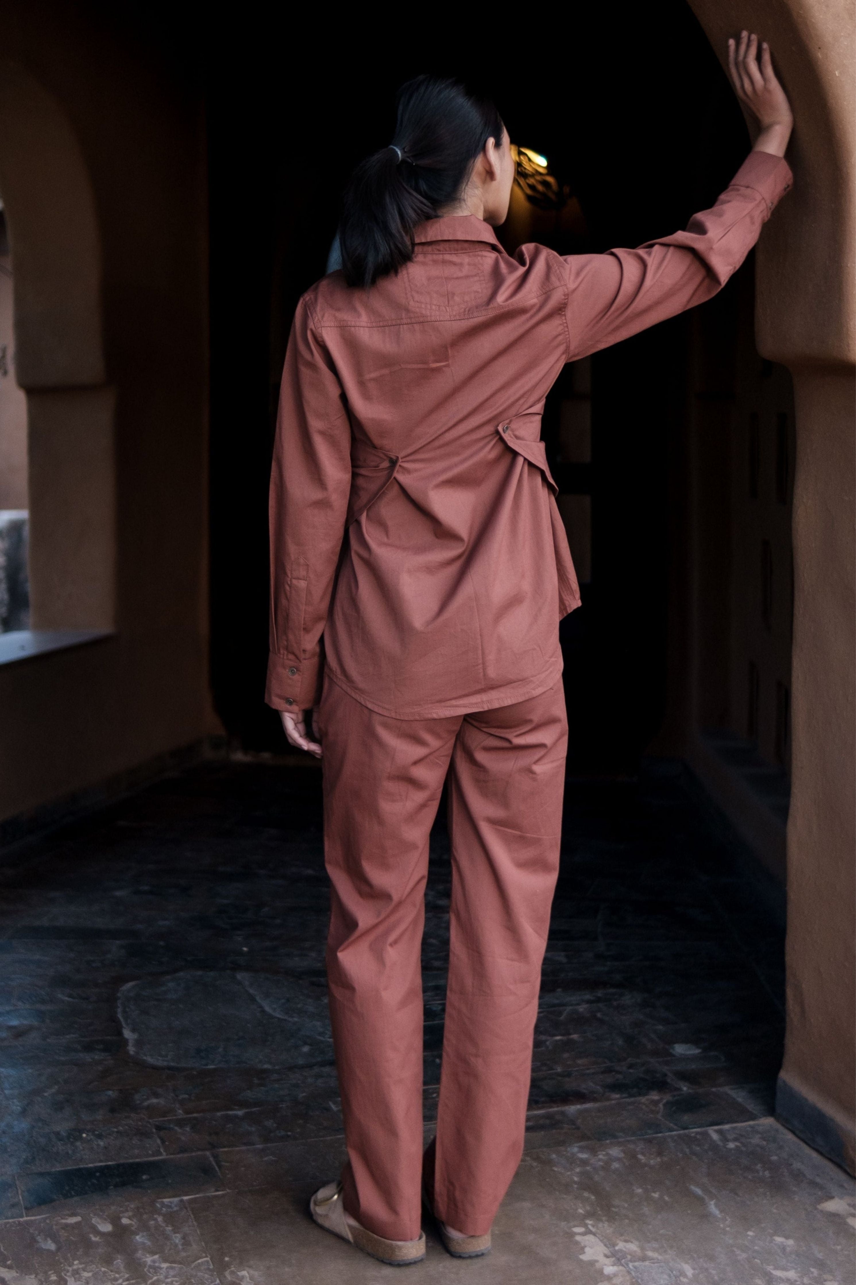 Copper Seattle Wrap Shirt