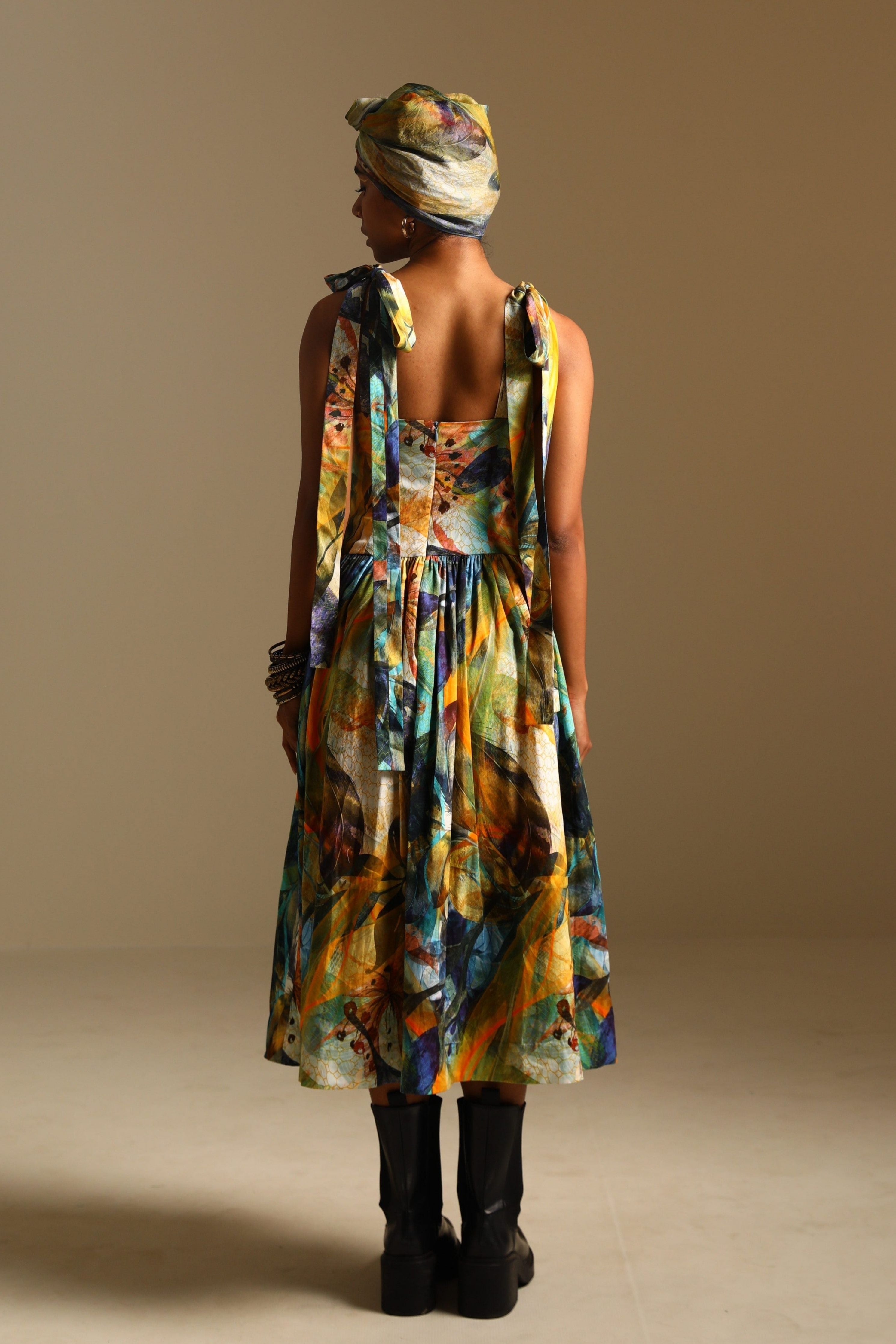 Sunset Serenade Corset Dress