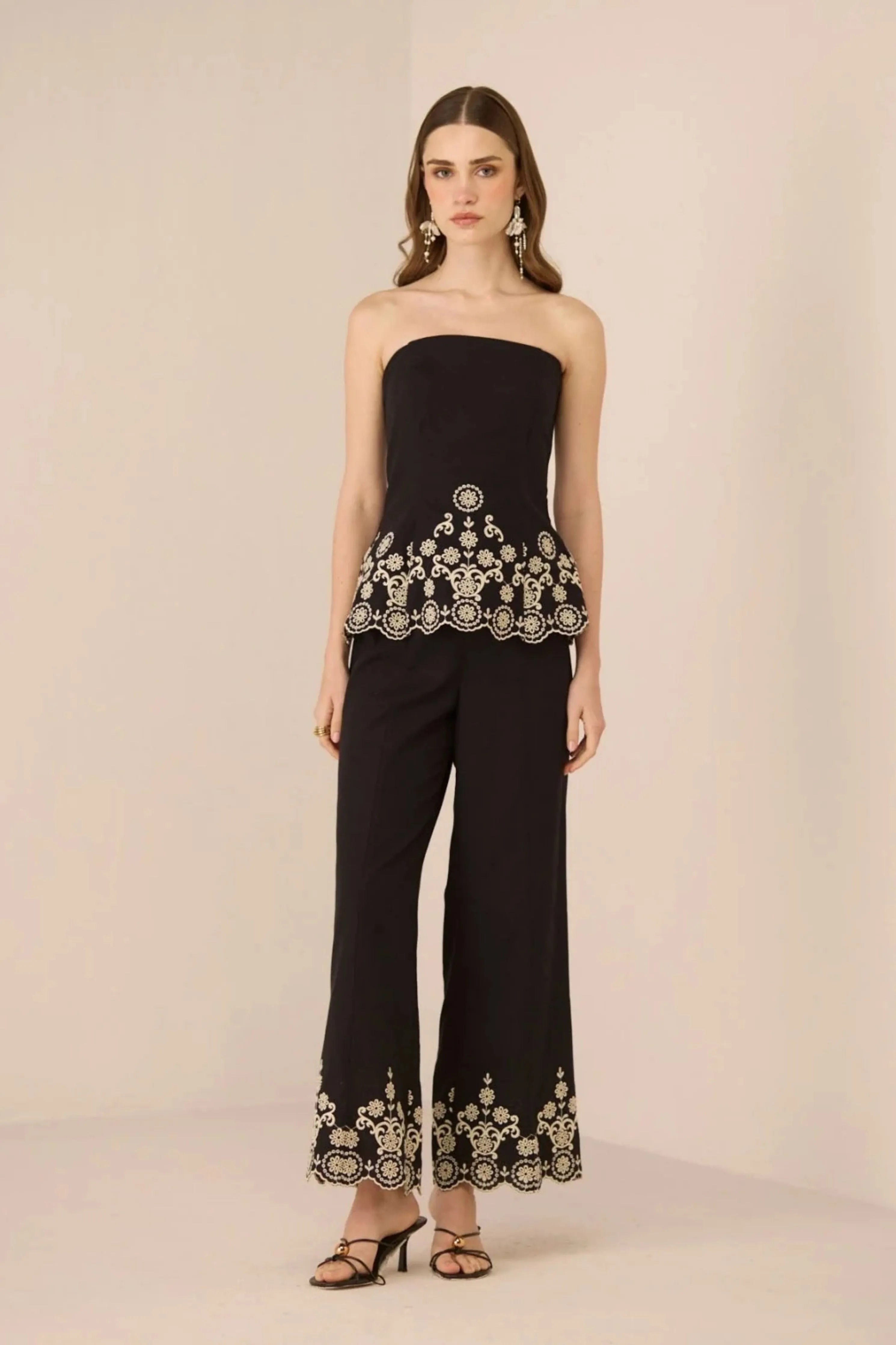 Kaia Black Co-Ord Set