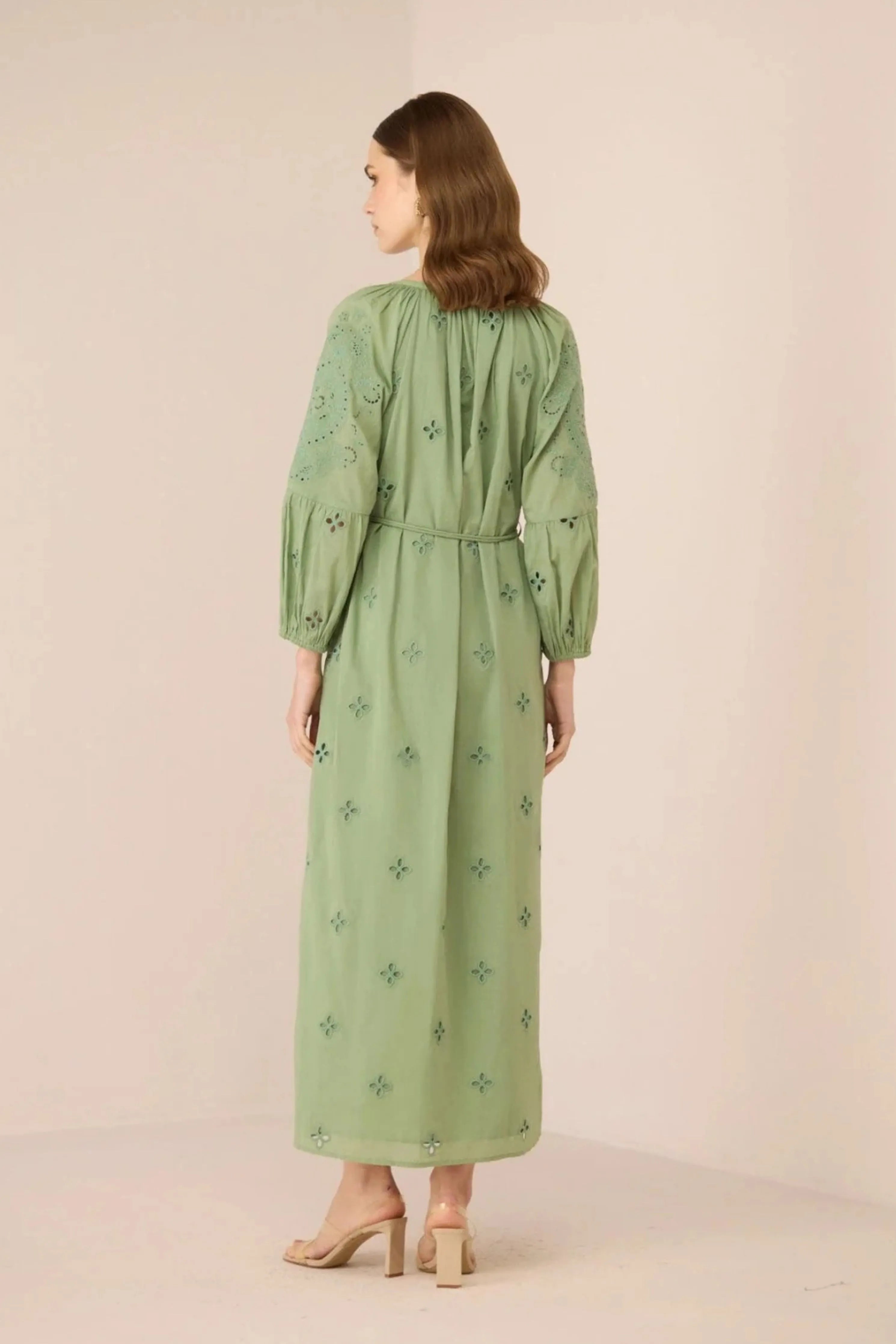 Piper Green Maxi Dress