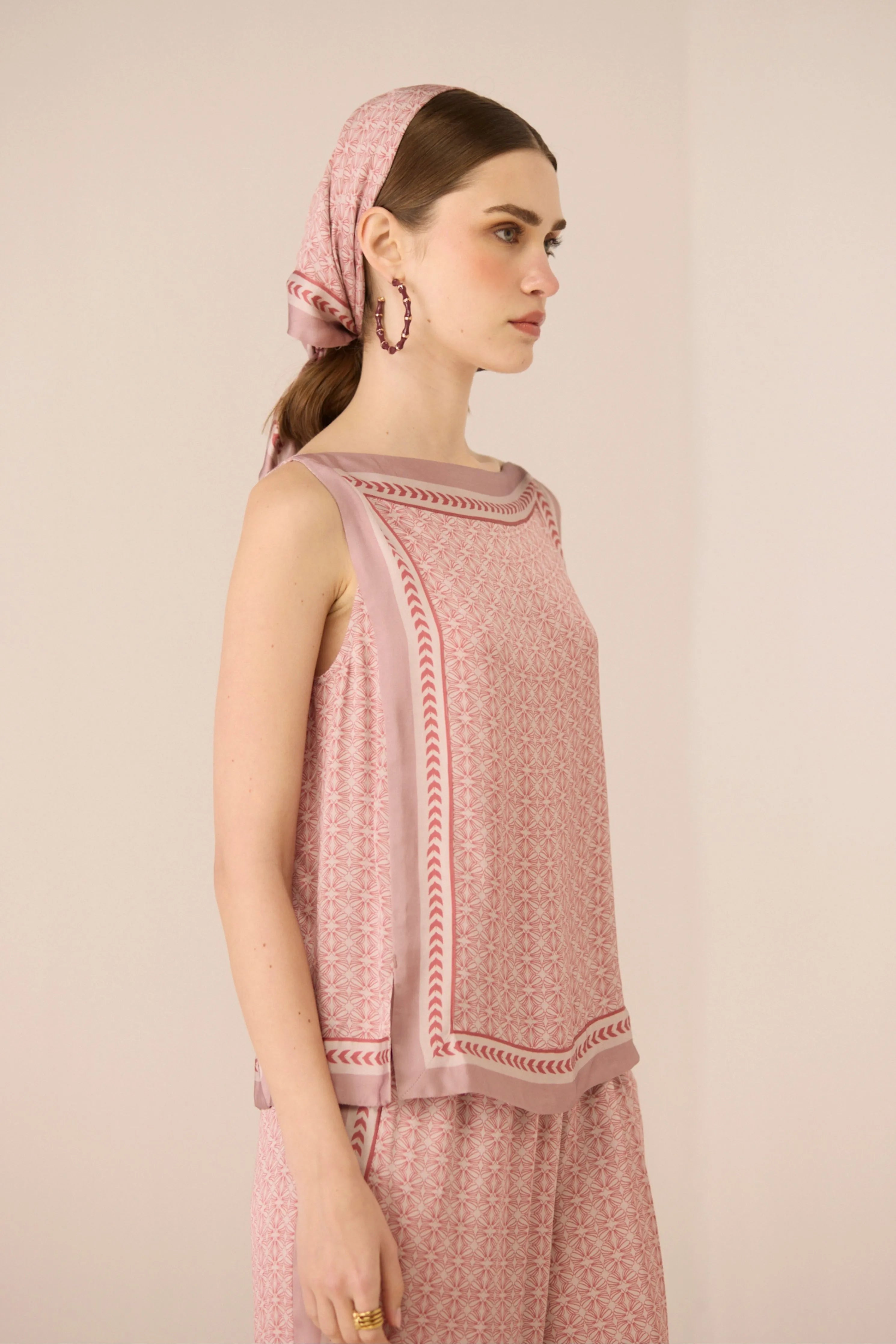 Willow Lattice Blush Co-Ord Set