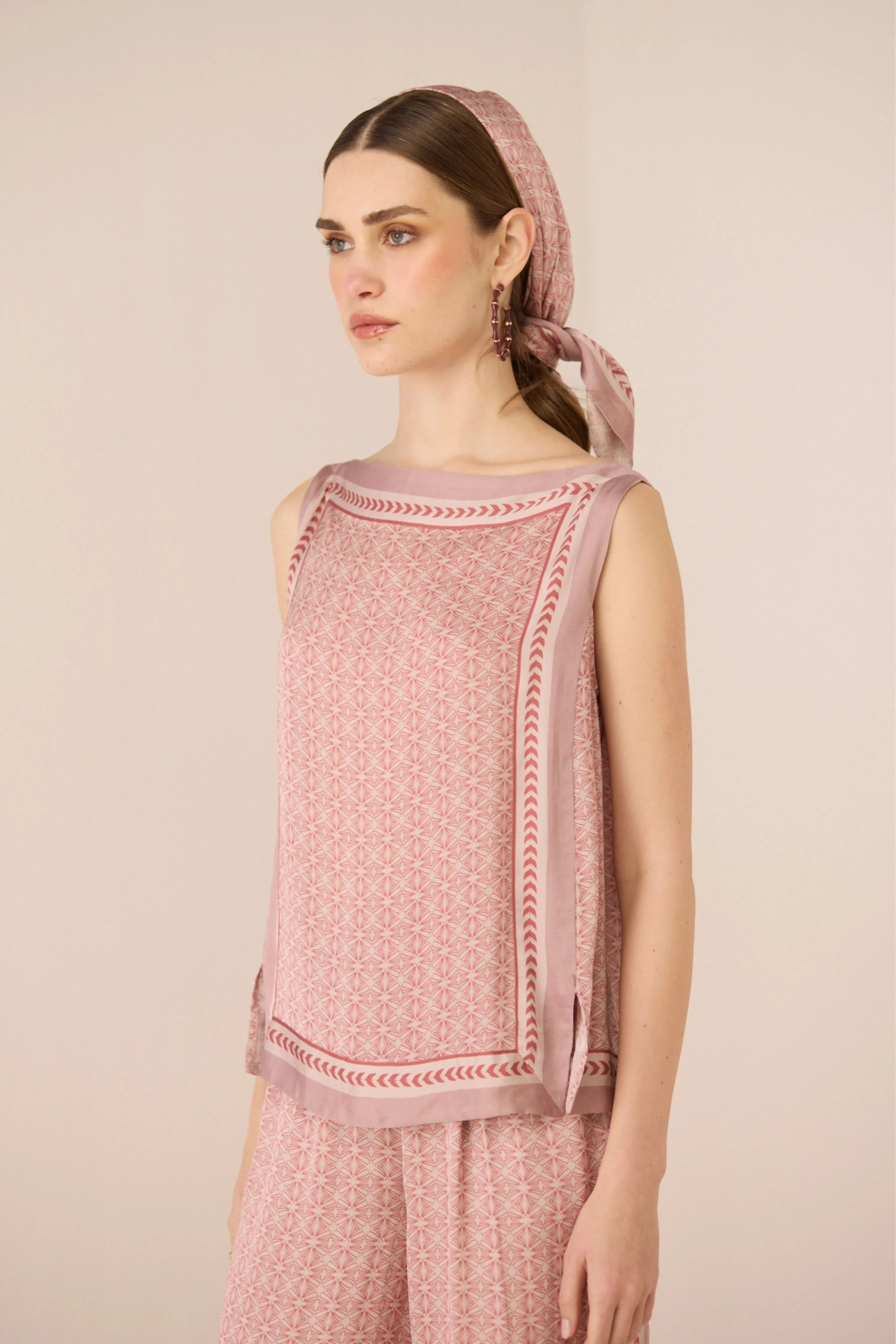 Willow Lattice Blush Co-Ord Set