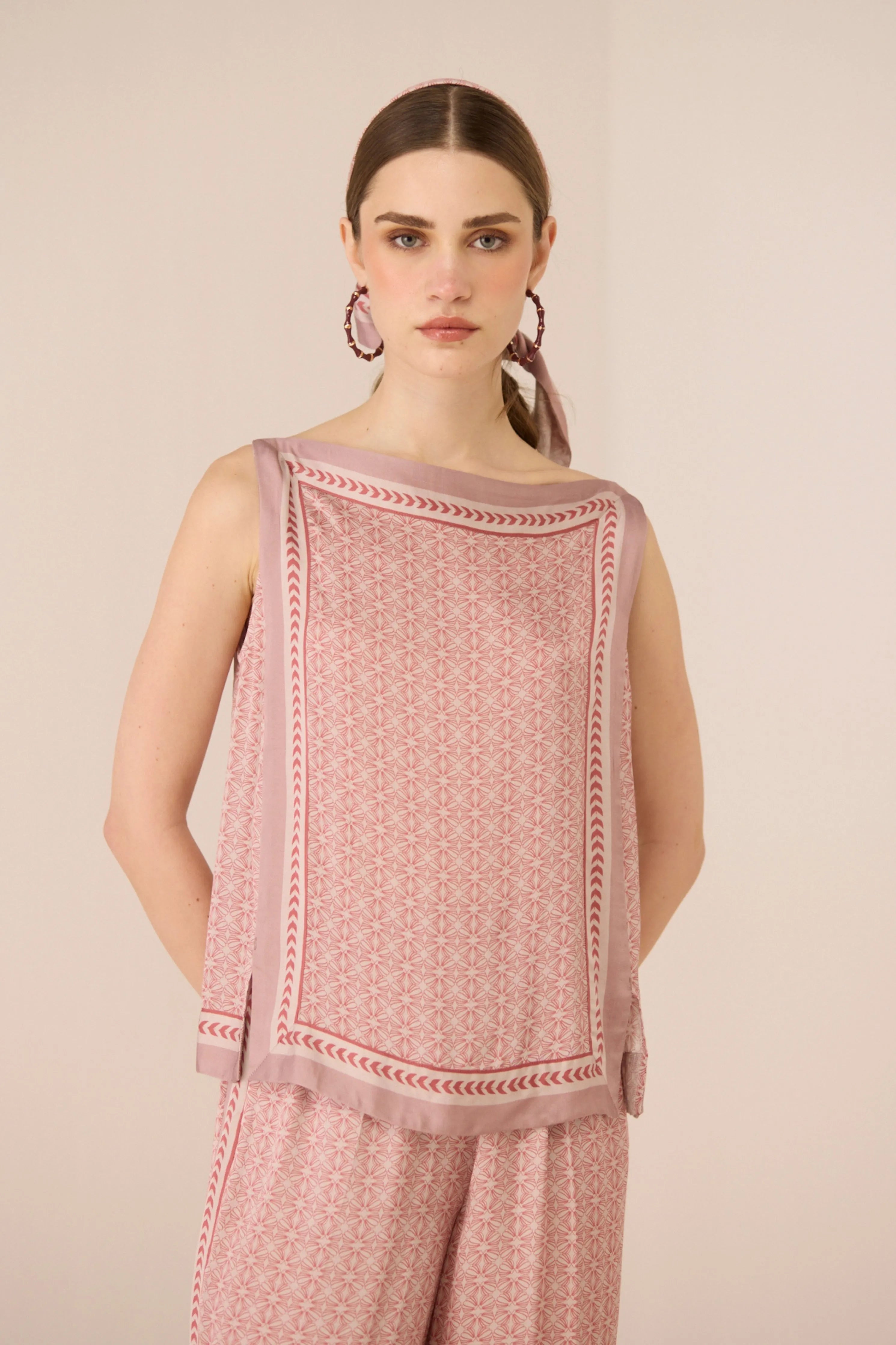 Willow Lattice Blush Co-Ord Set