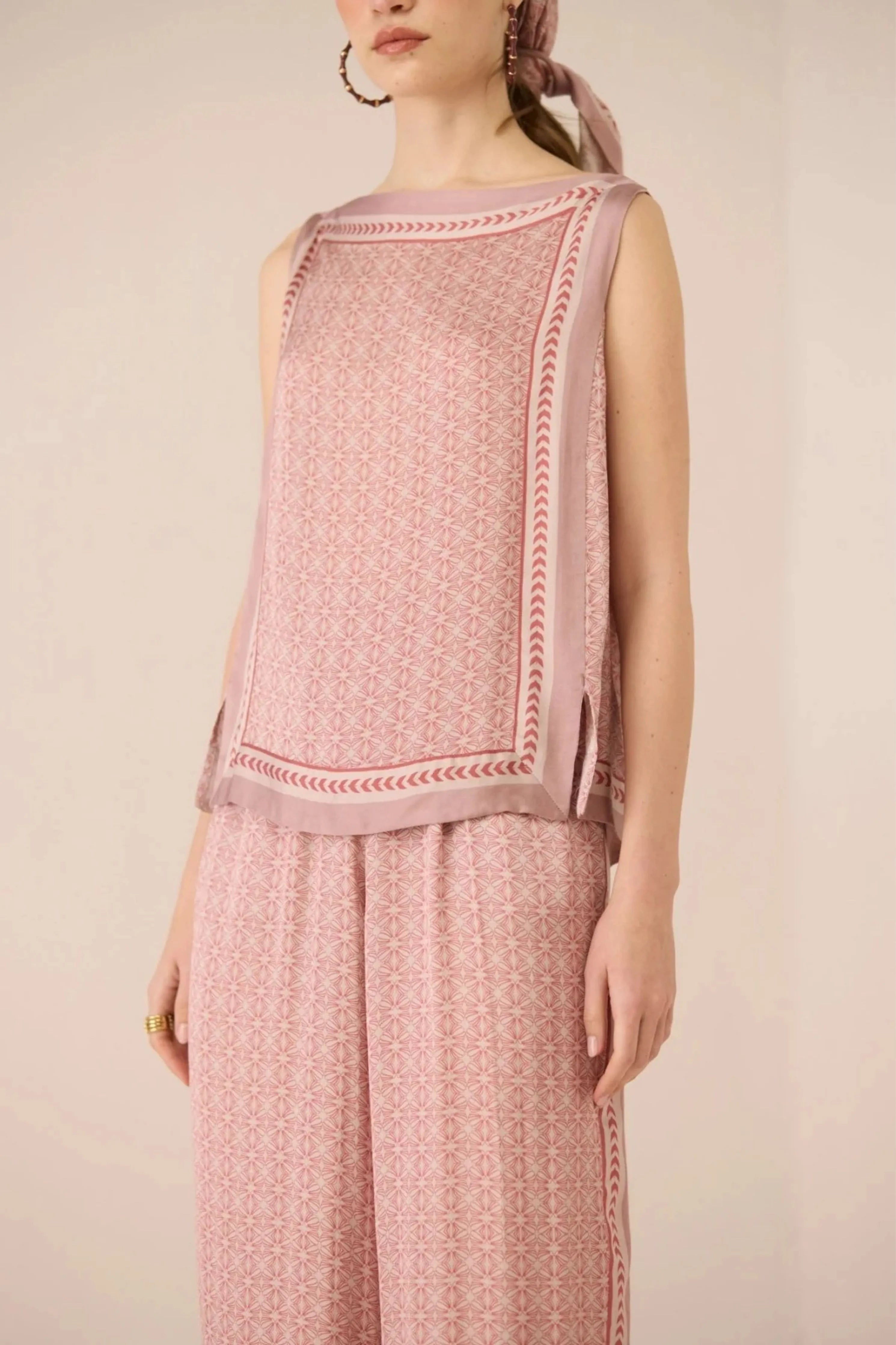 Willow Lattice Blush Co-Ord Set