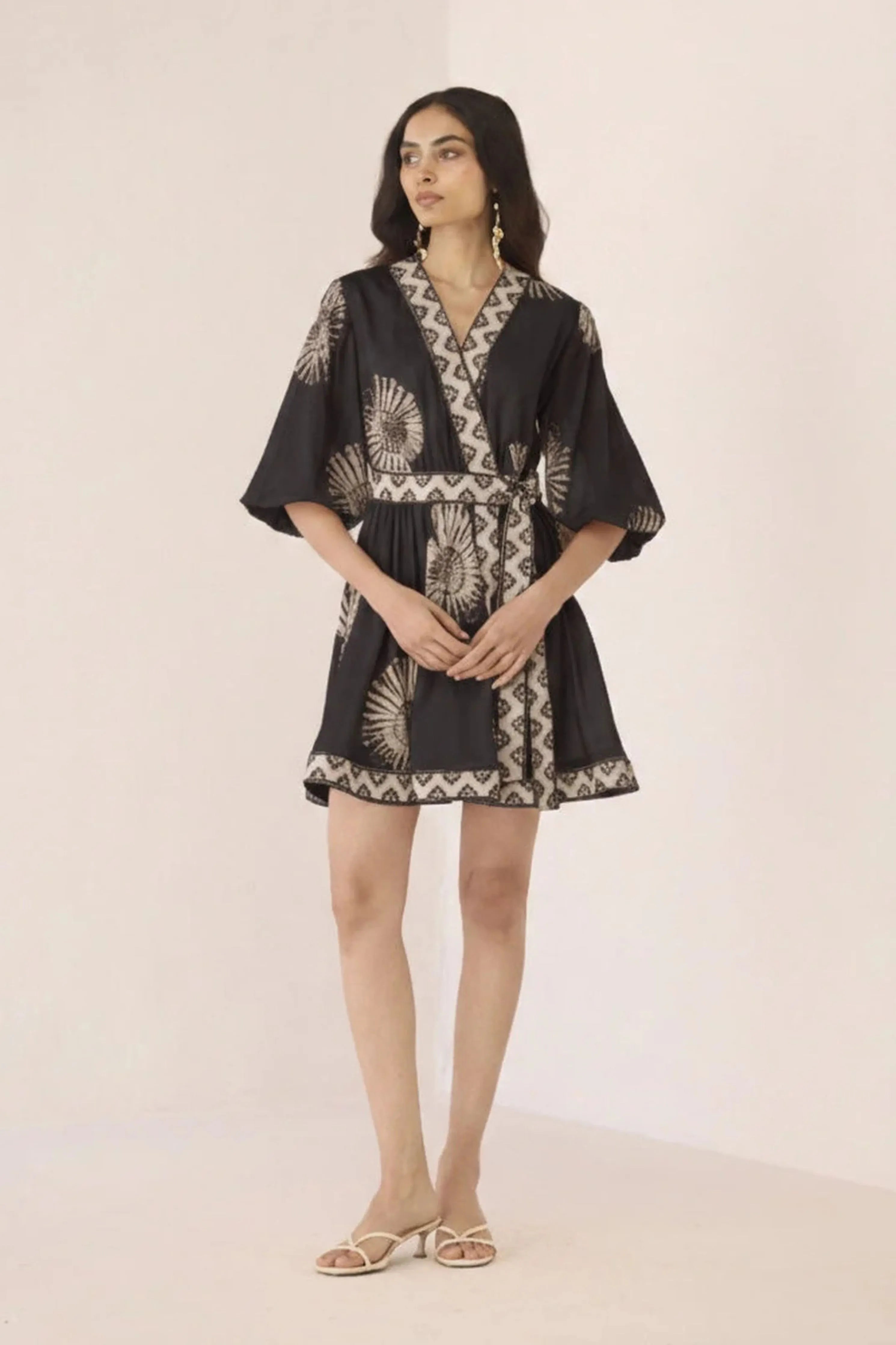 Marlin Black Mini Dress