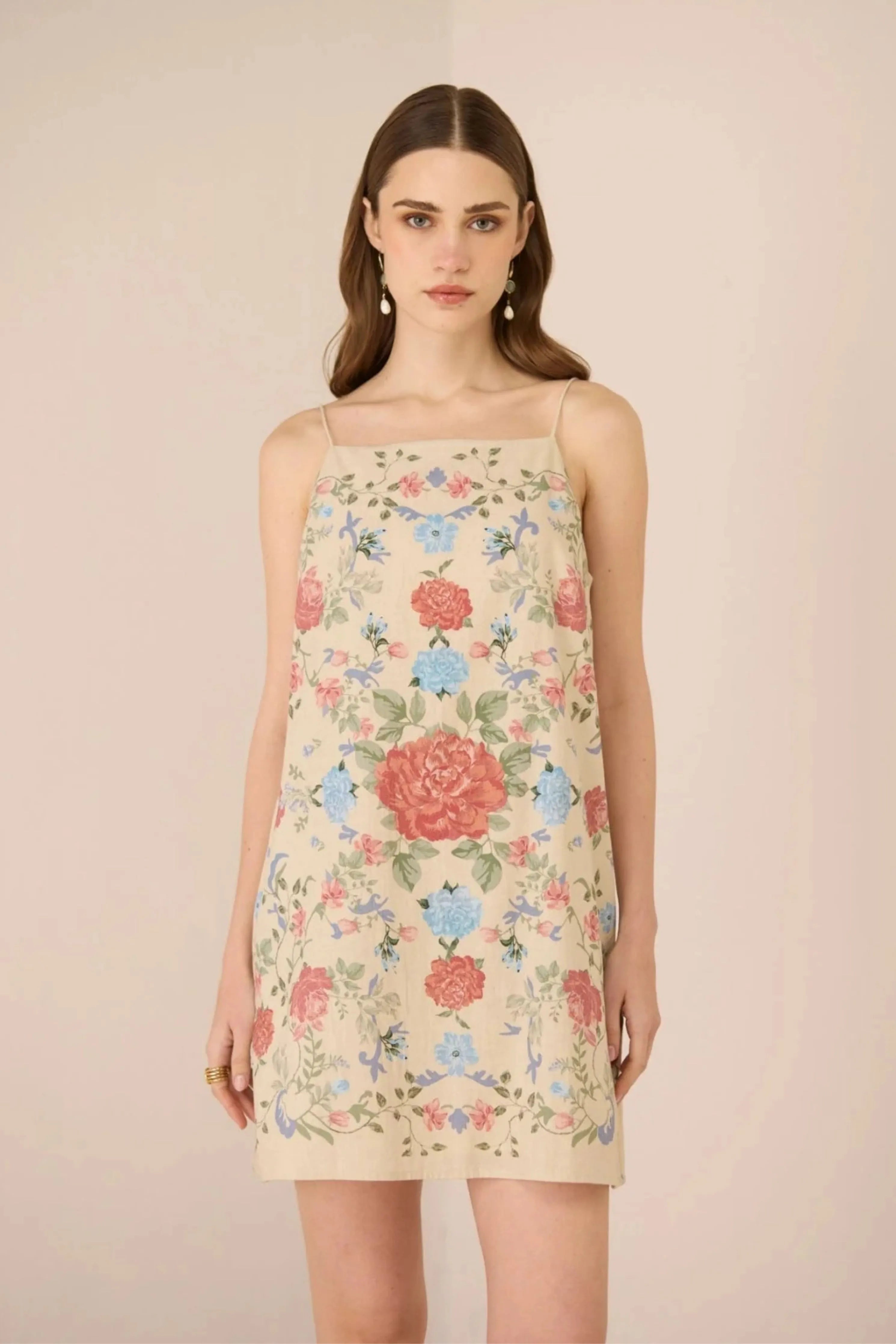 Gili Terra Bloom Mini Dress