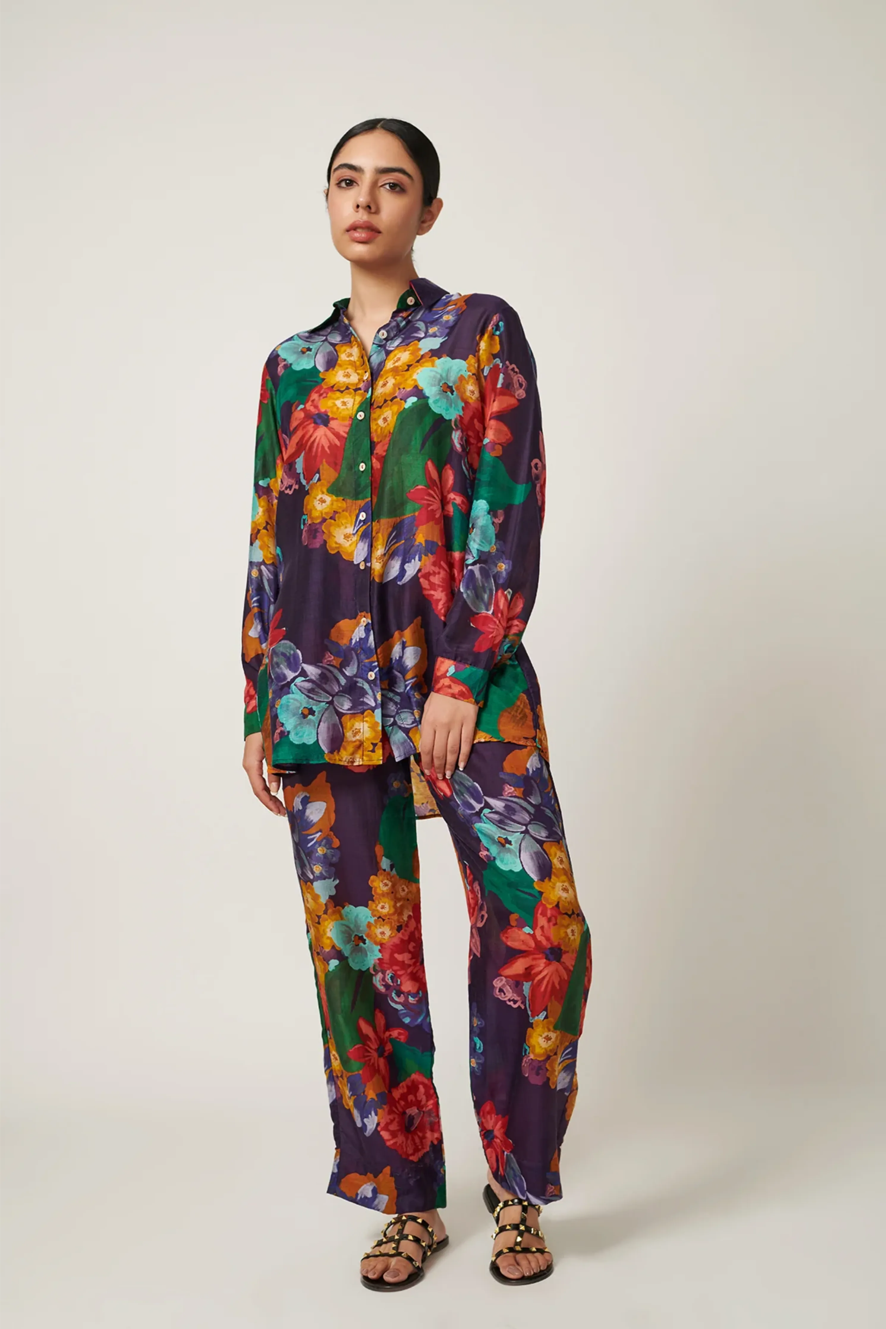 Songs Of Summer Purple Co-ord Set