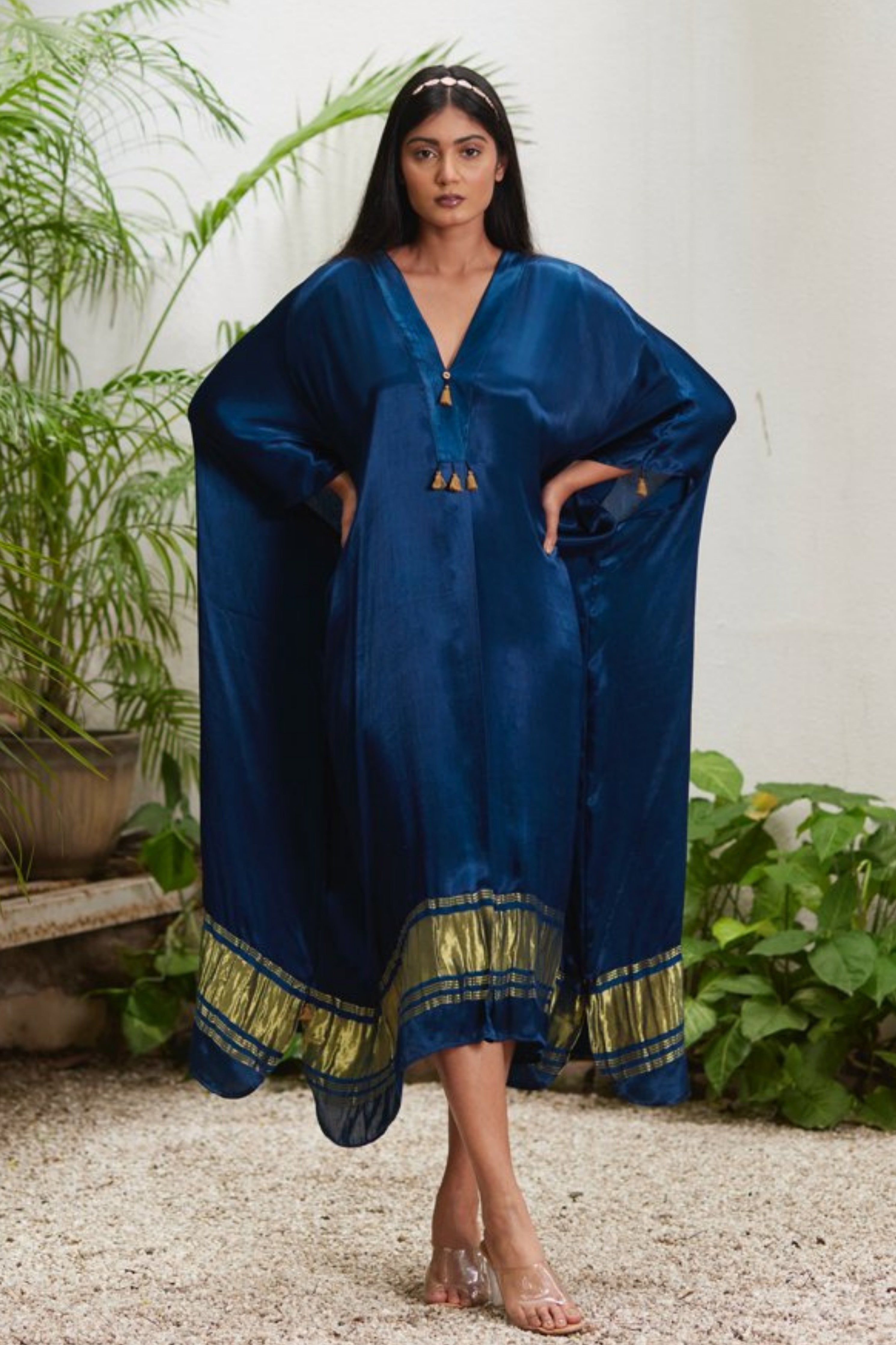 Indigo Blue Kaftan