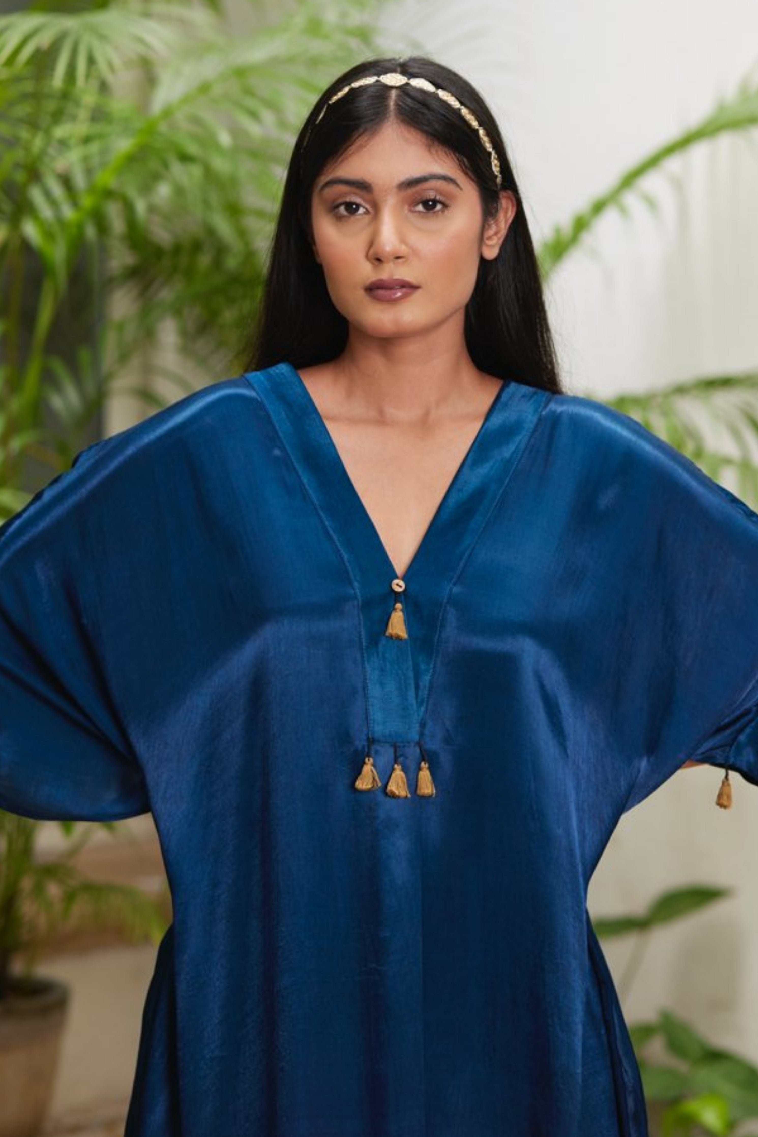 Indigo Blue Kaftan