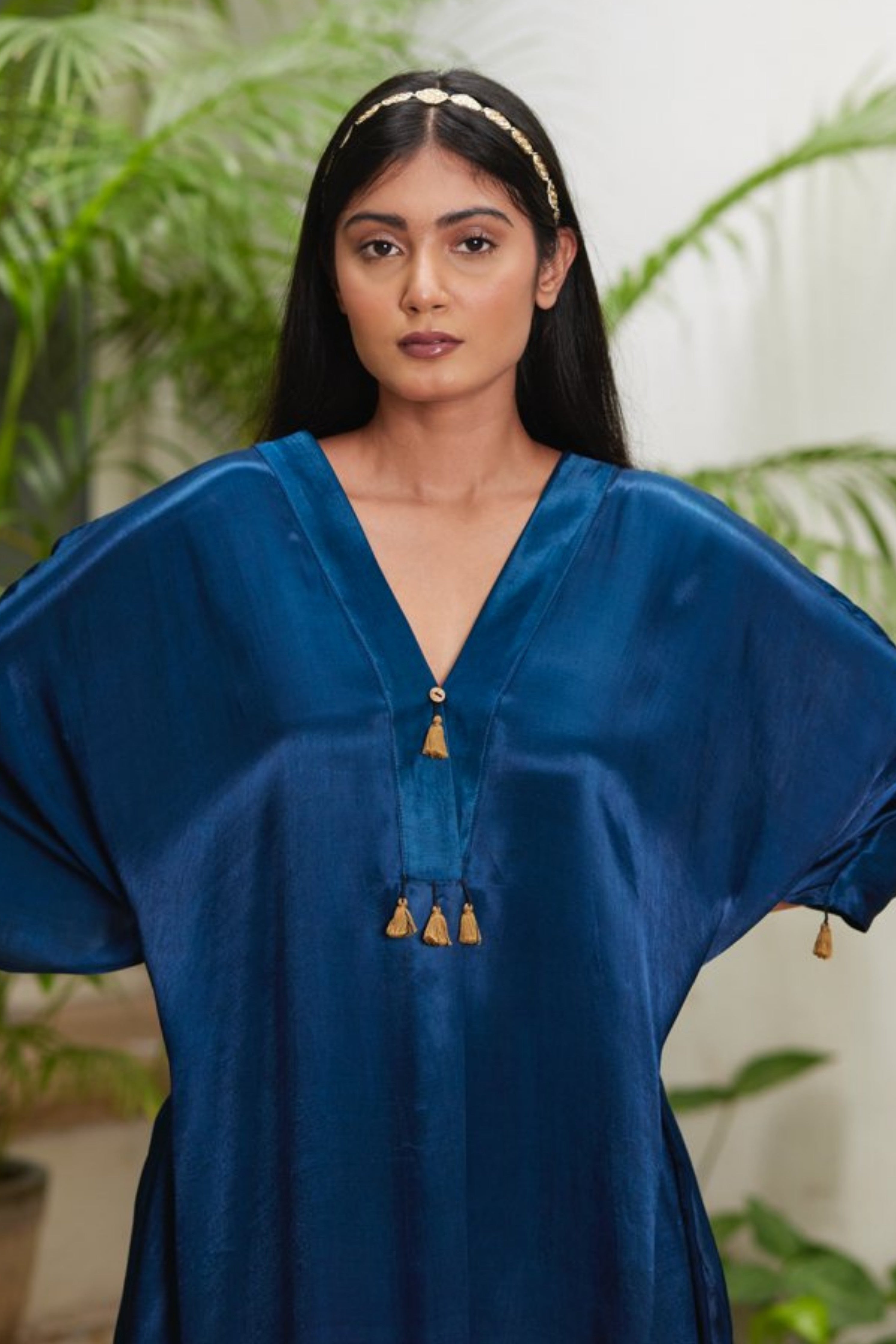 Indigo Blue Kaftan