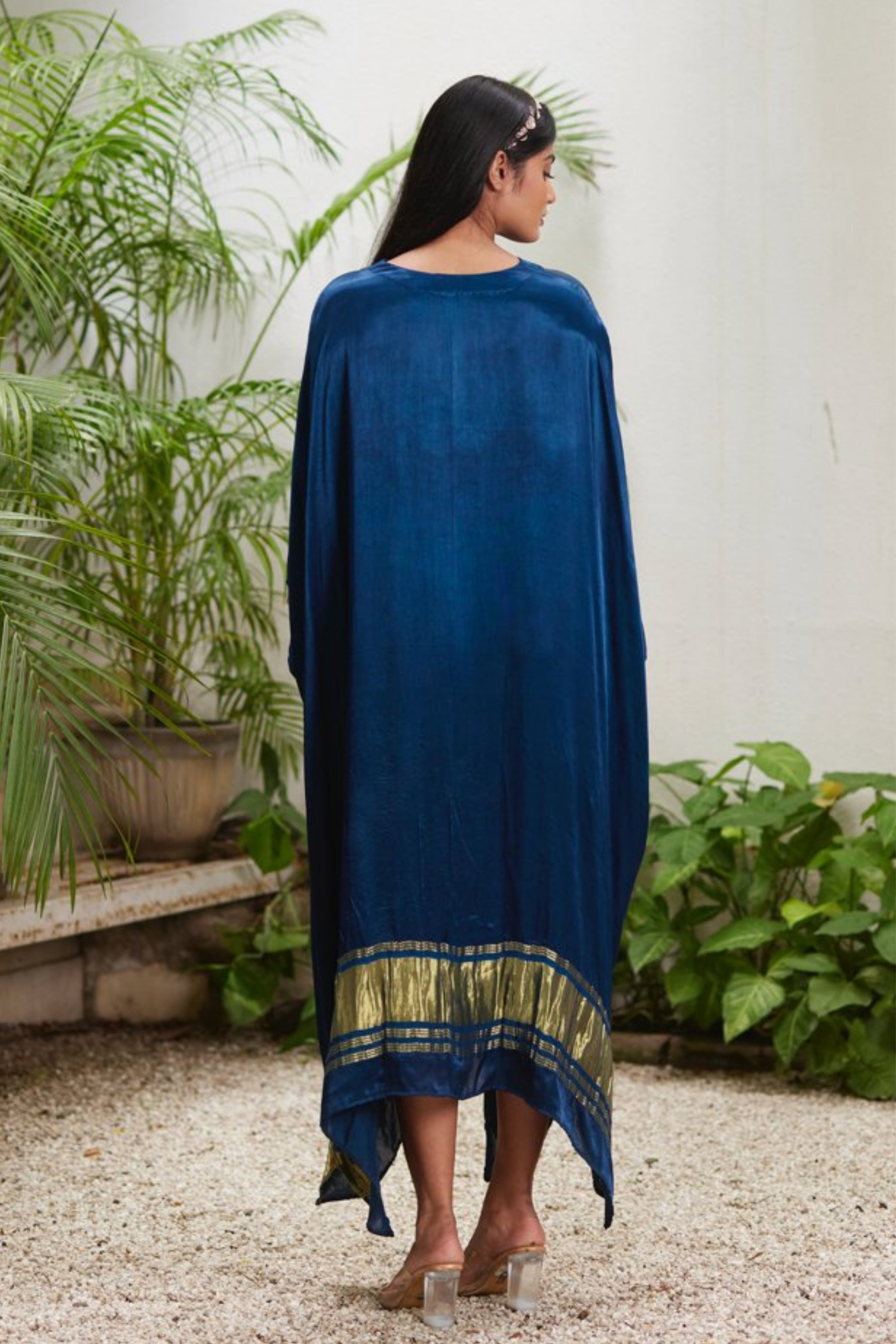 Indigo Blue Kaftan