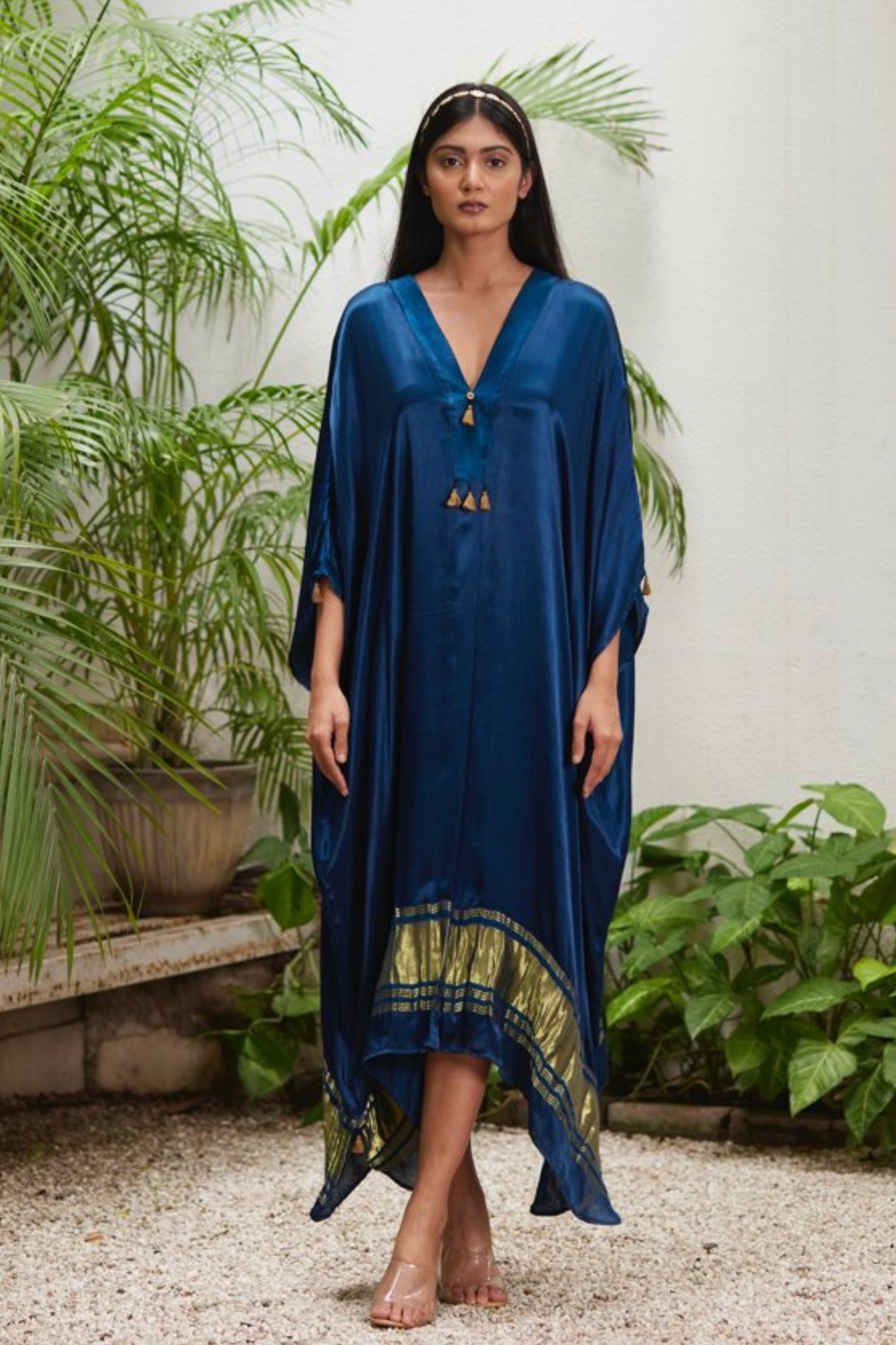 Indigo Blue Kaftan