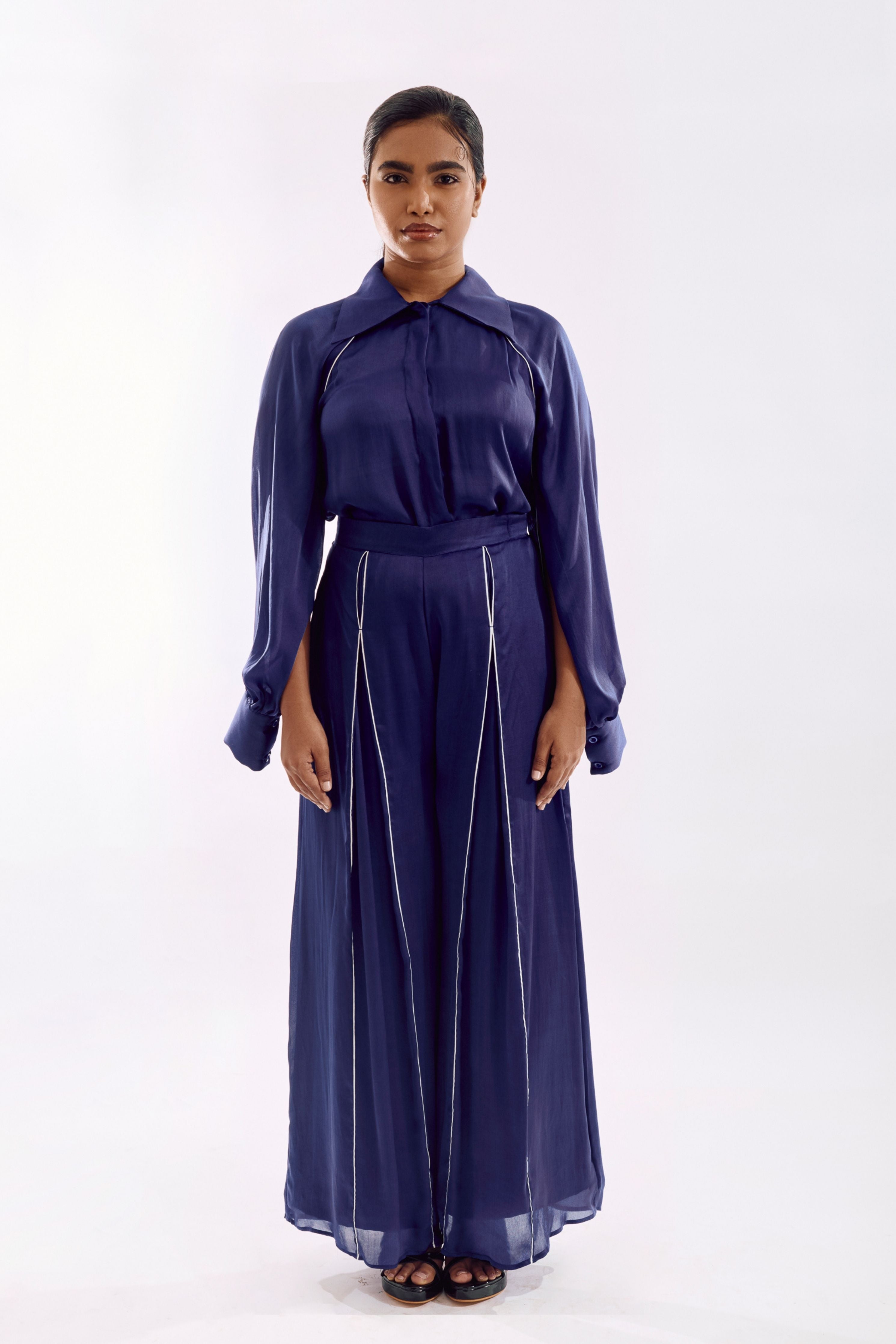 Indigo Cape Co-Ord set