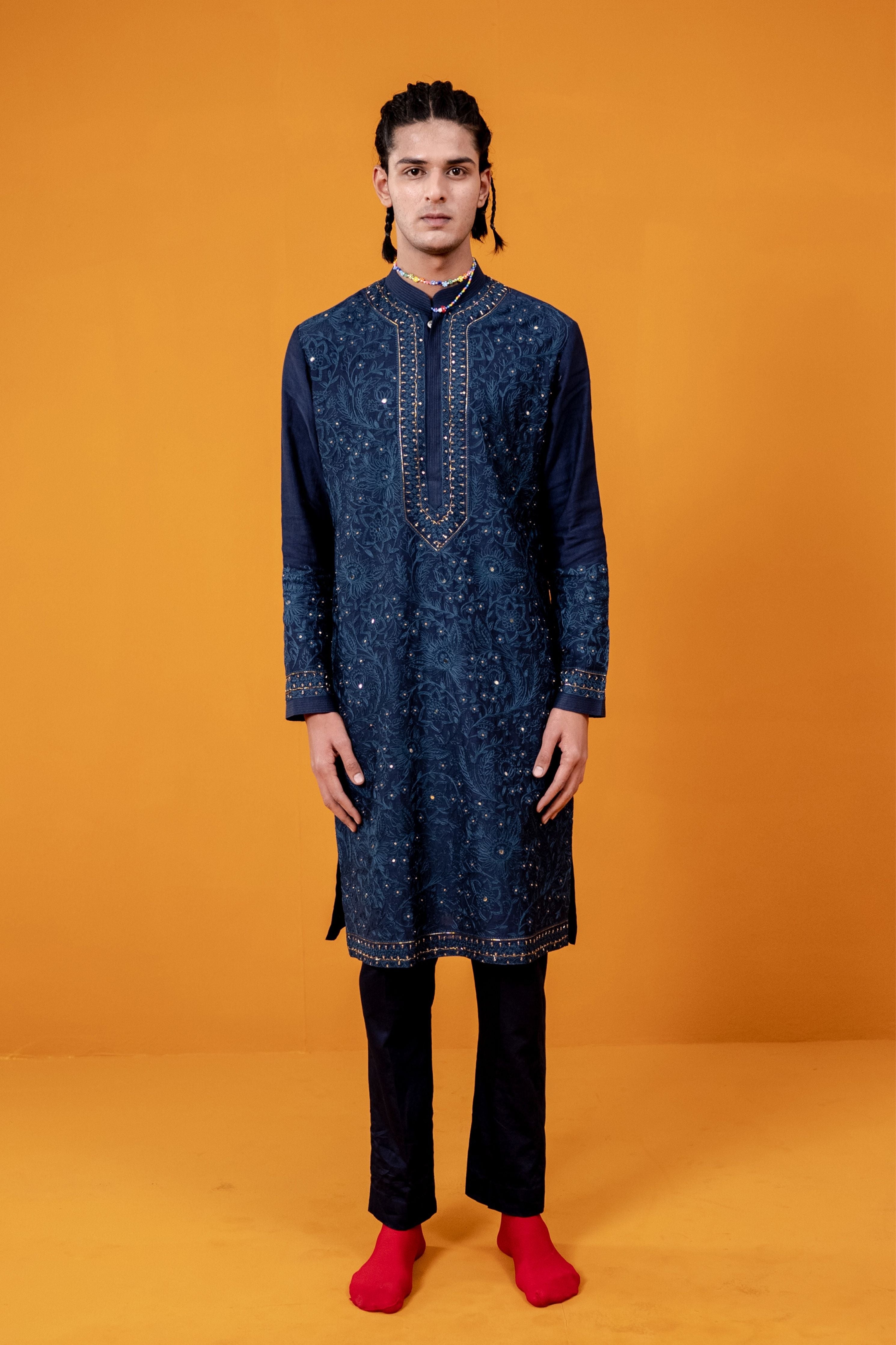 Indigo Rose Kurta Set