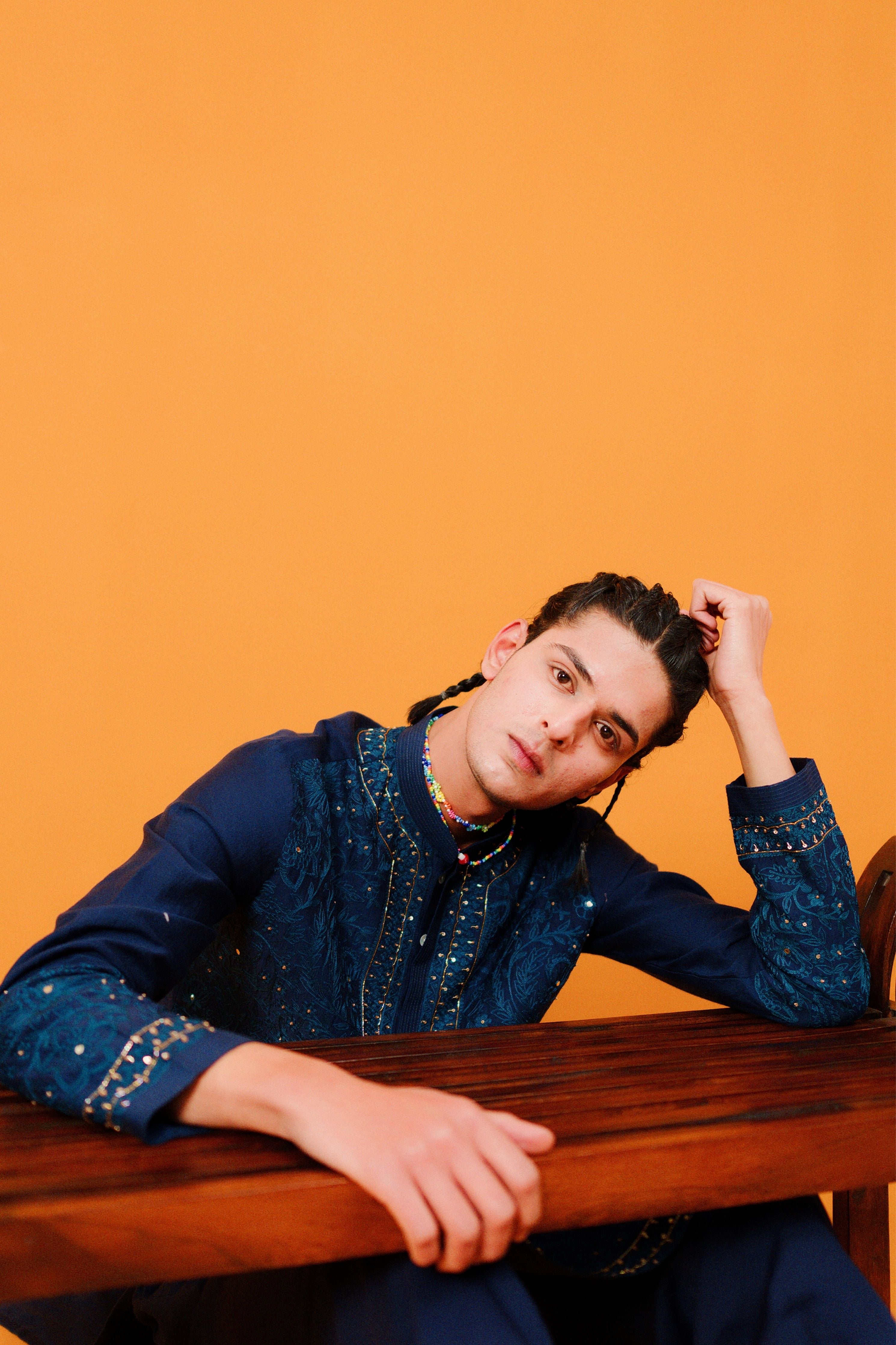 Indigo Rose Kurta Set