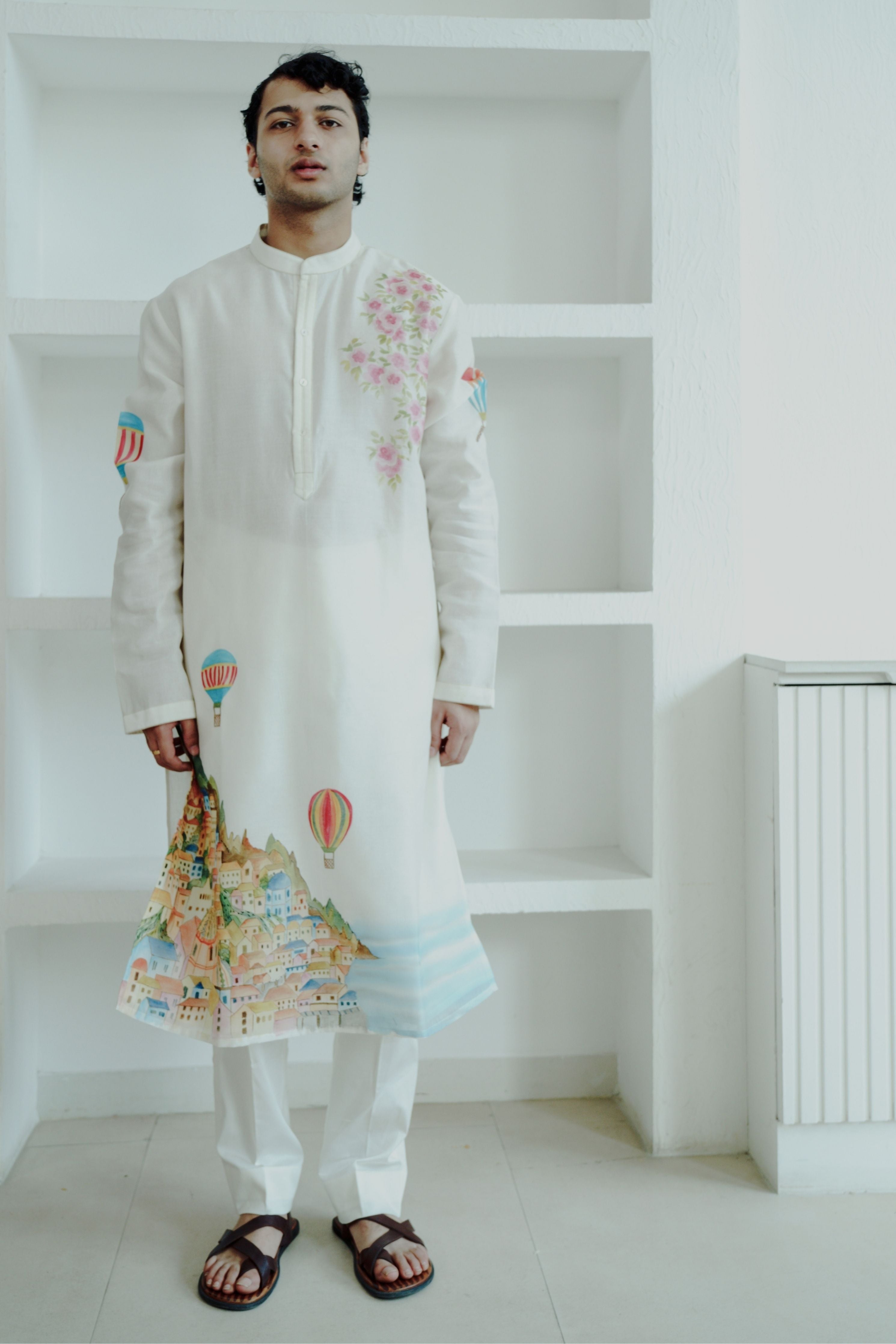 Ivory  Up in the Air Kurta Set