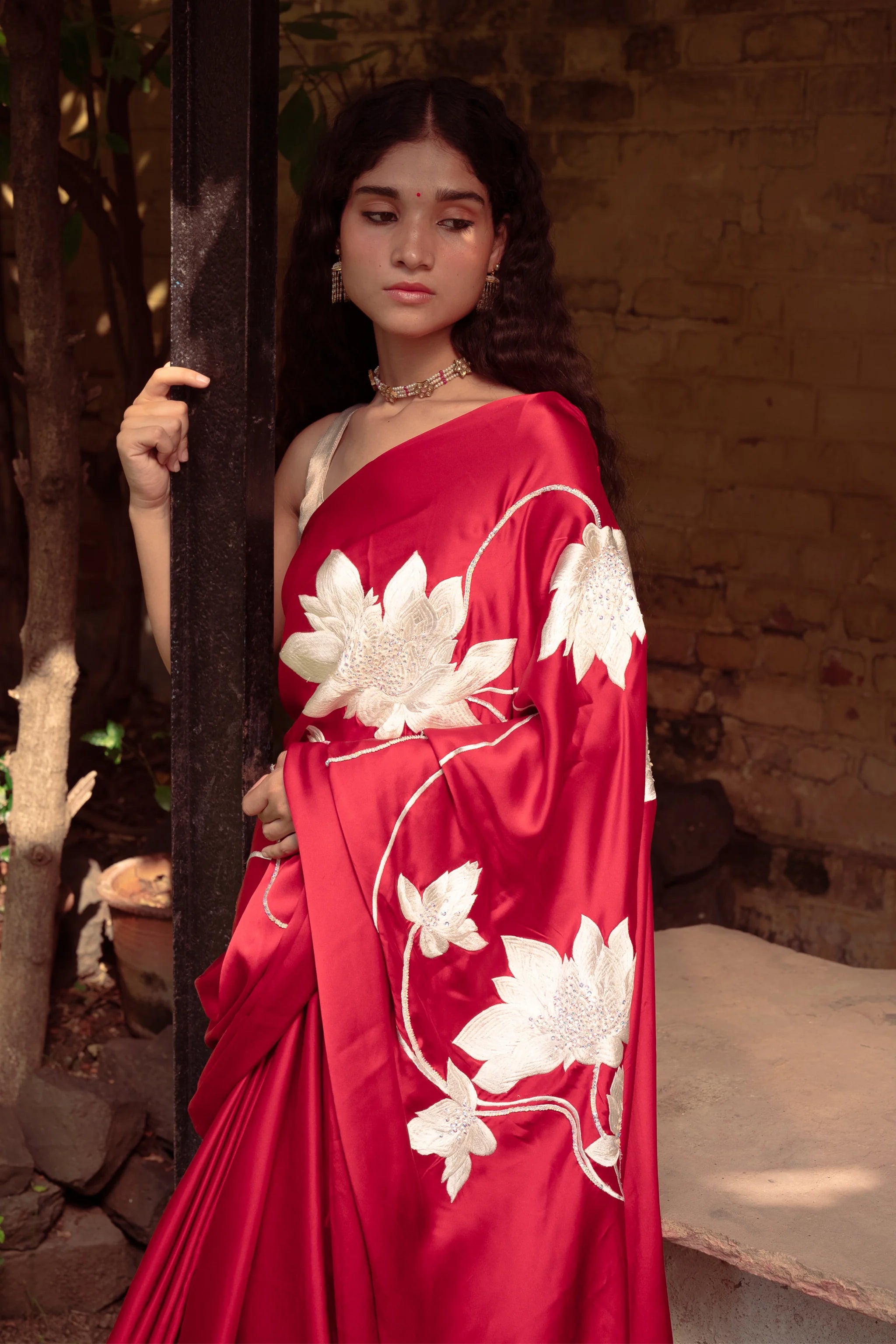 Utpal Silk Satin Saree