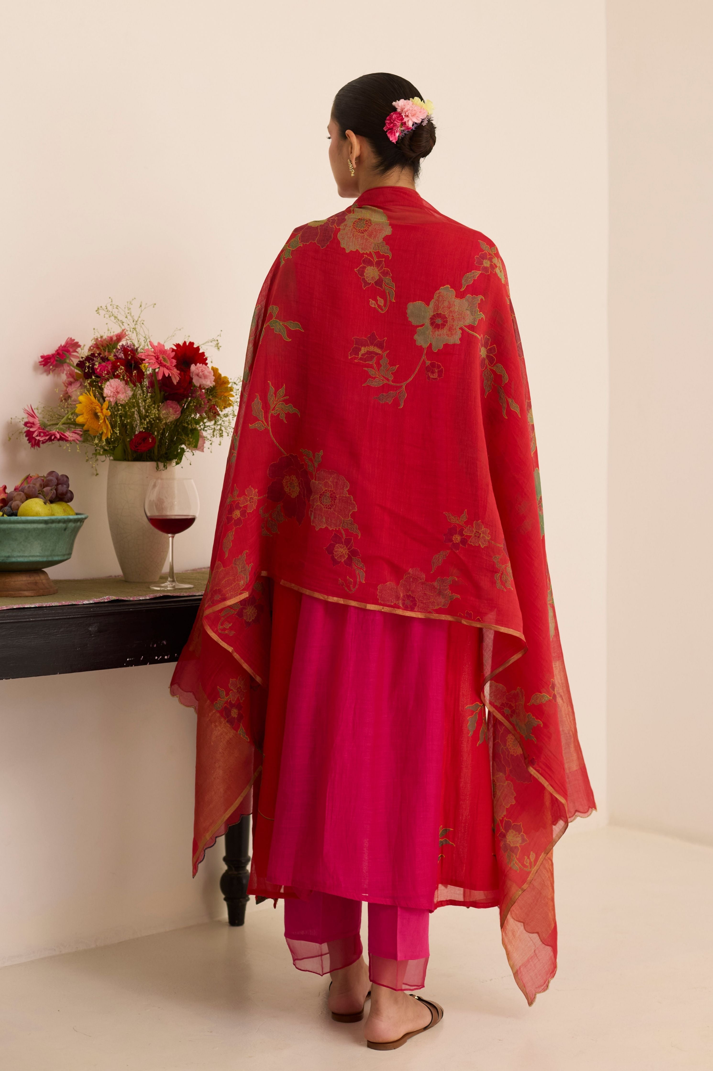 Scarlet Kurta Set