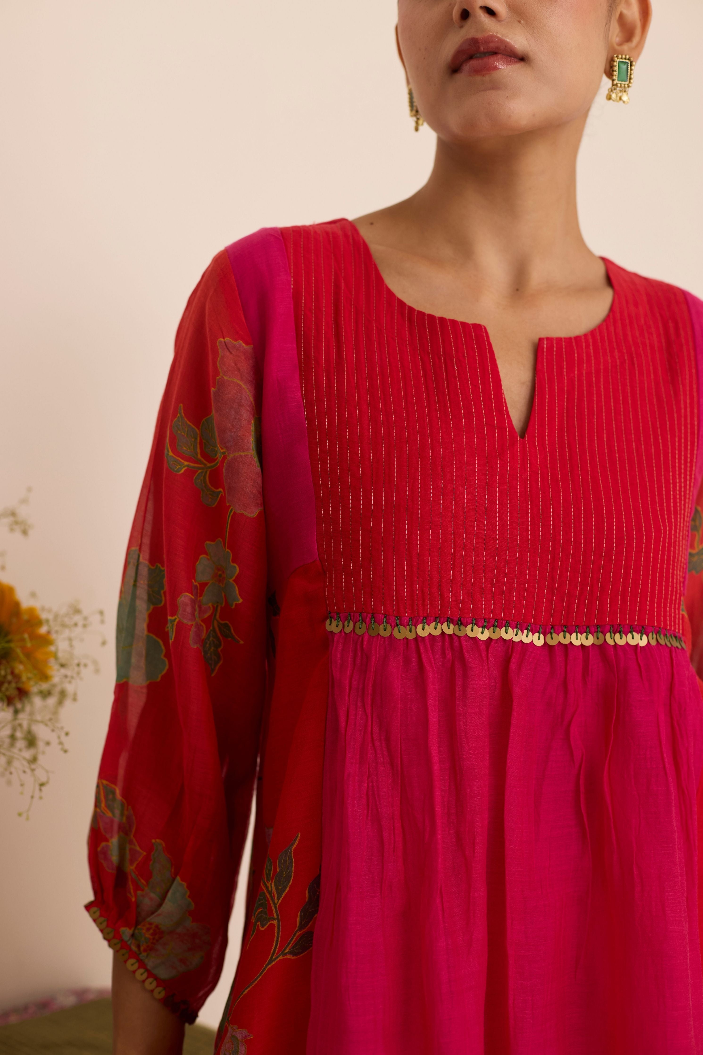Scarlet Kurta Set