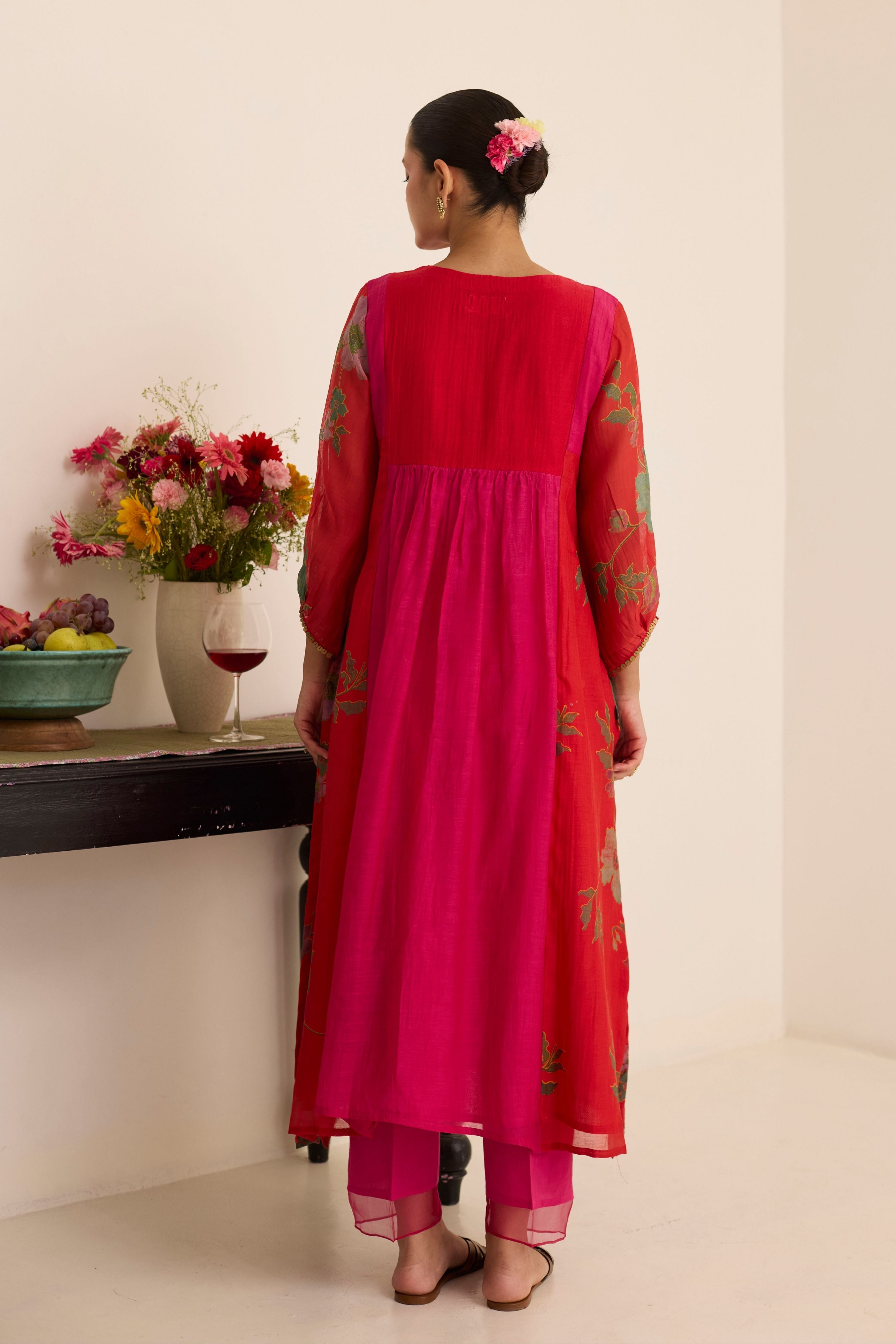 Scarlet Kurta Set