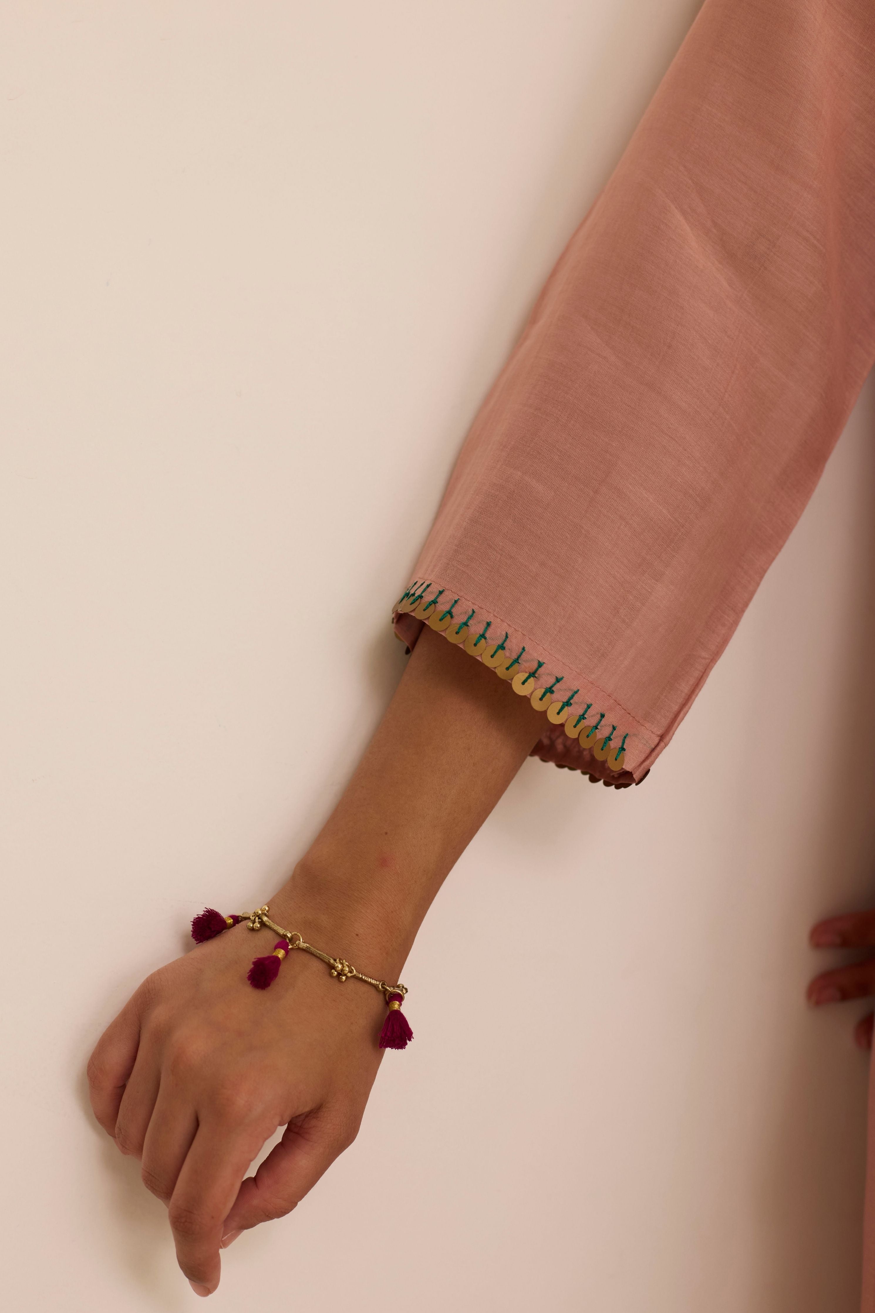 Ivy Peach Kurta Set
