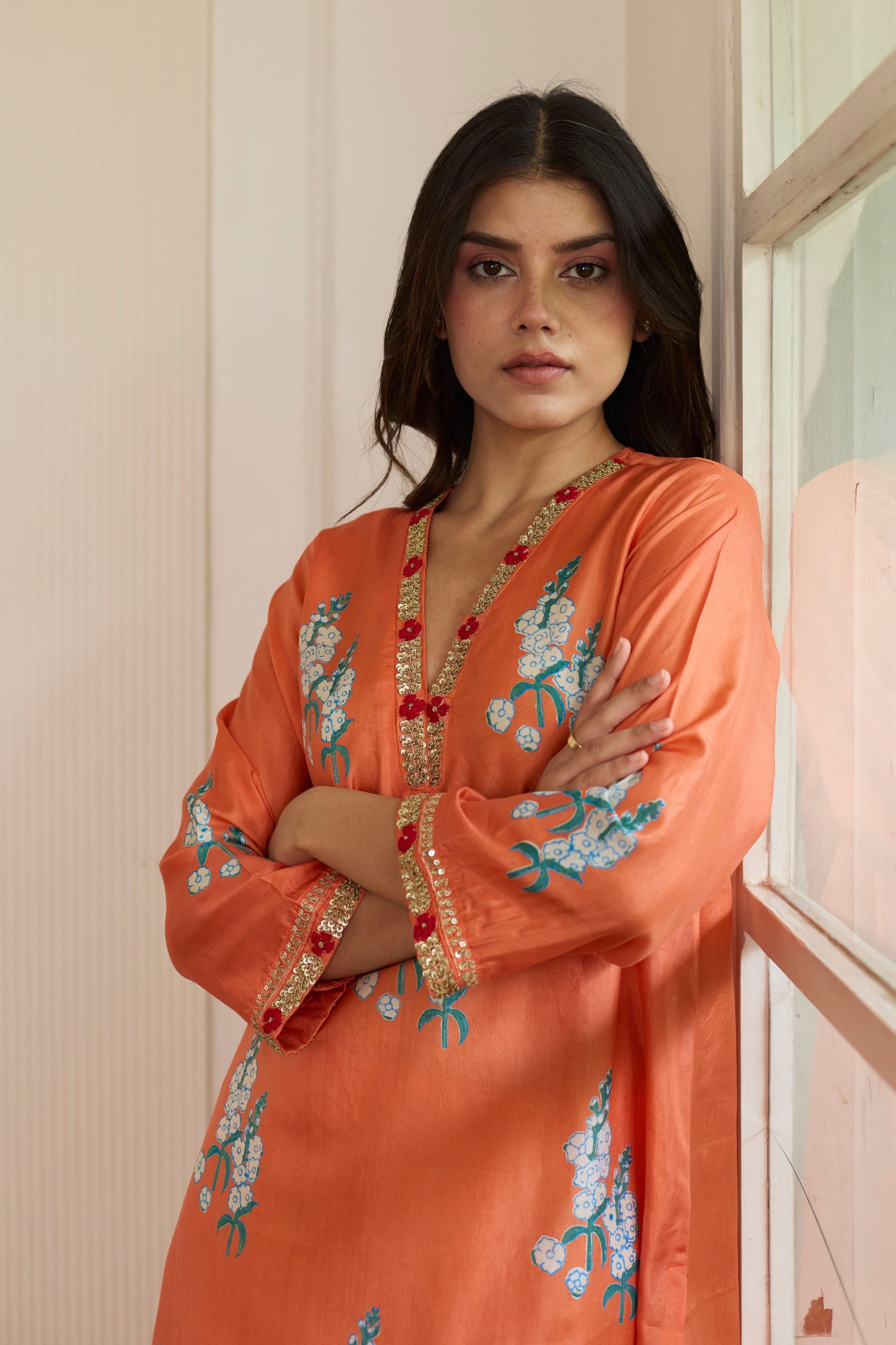 Amber Silk Co-Ord Set