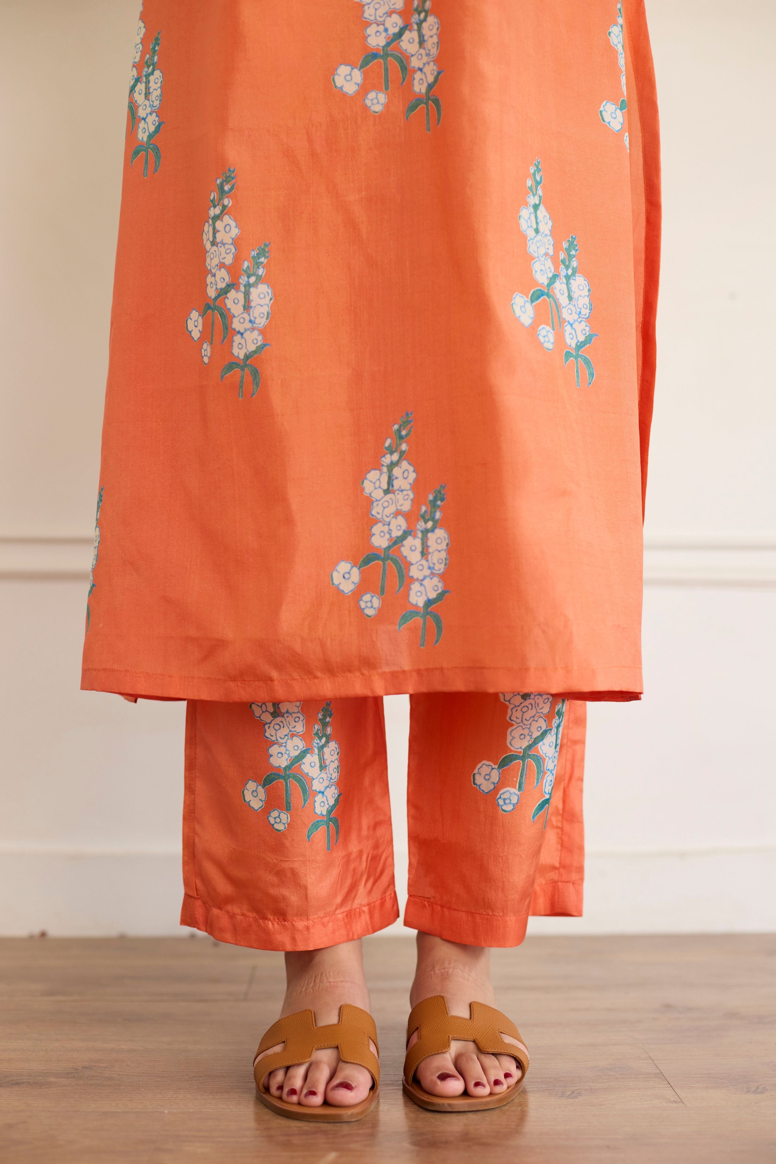 Amber Silk Co-Ord Set