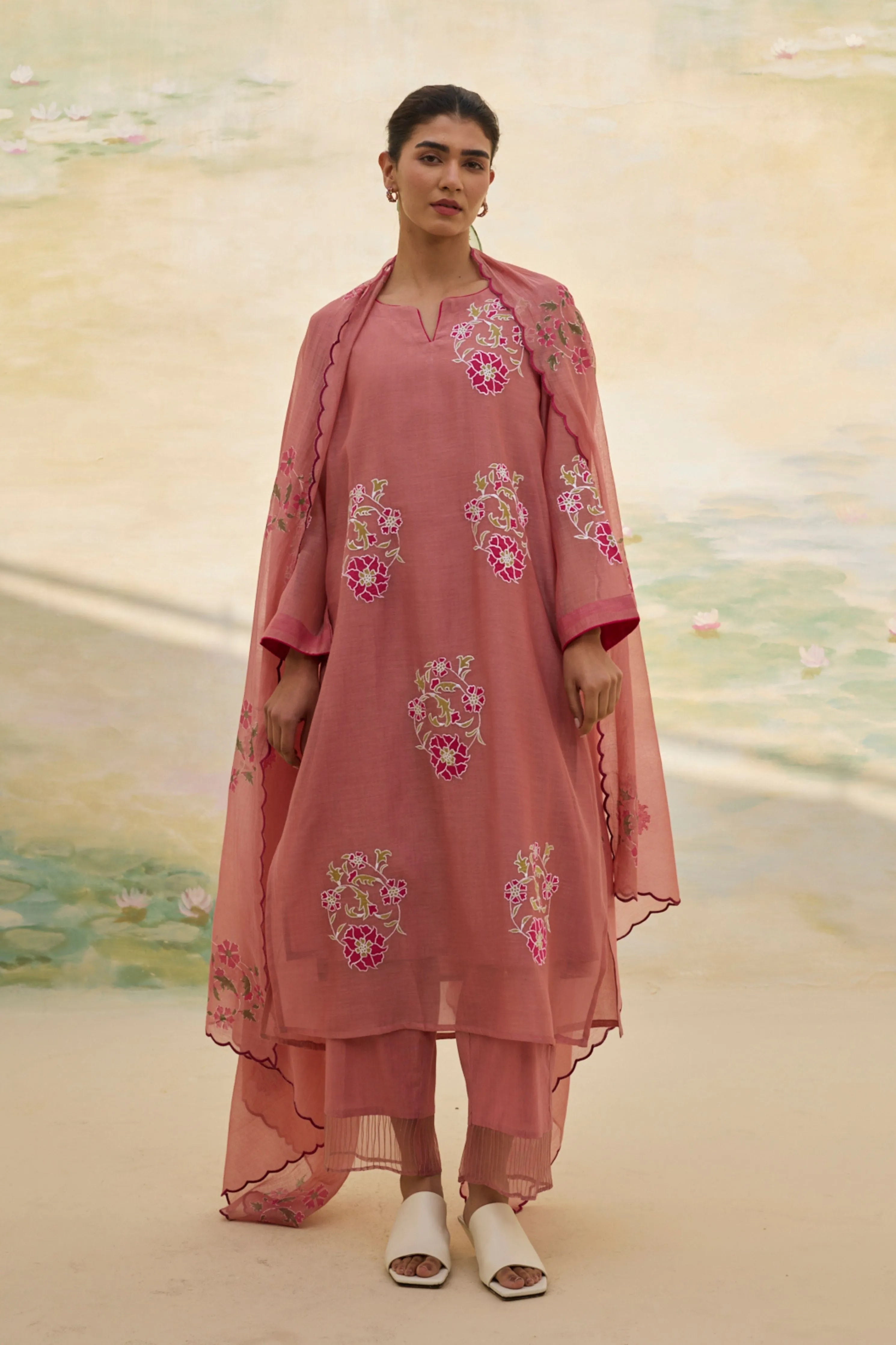Rose Kurta Set