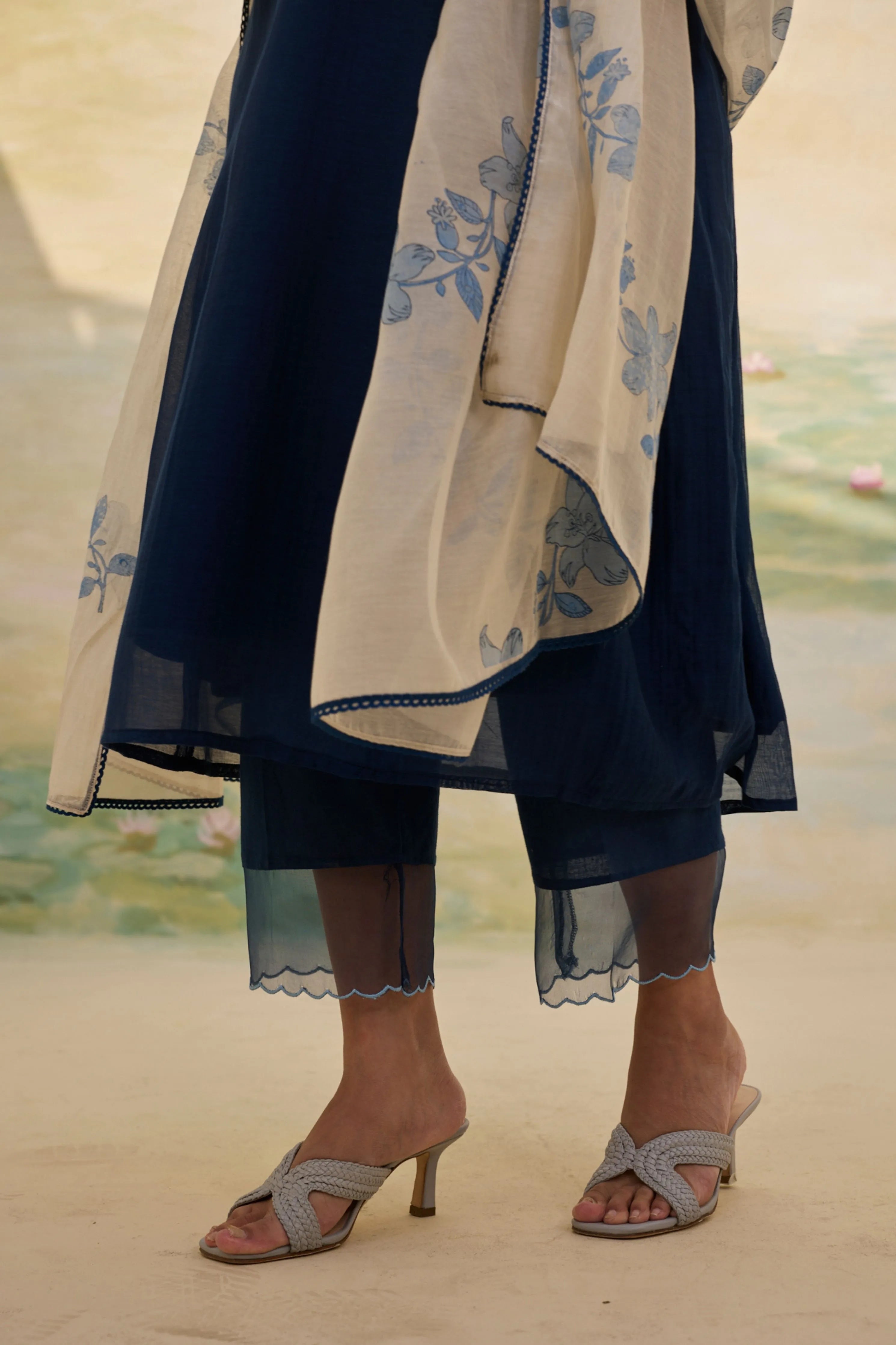 Indigo Kurta Set