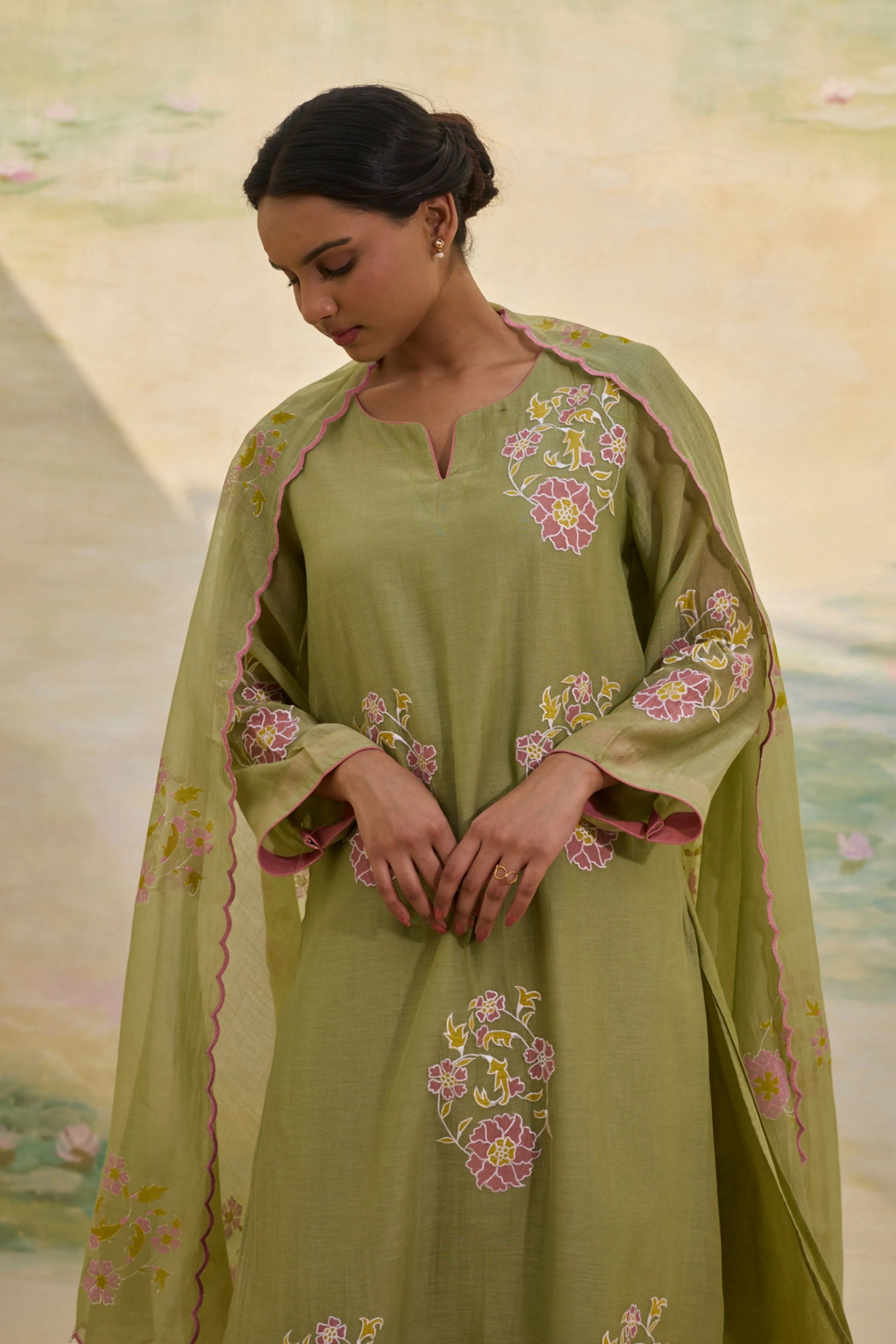 Mint Kurta Set